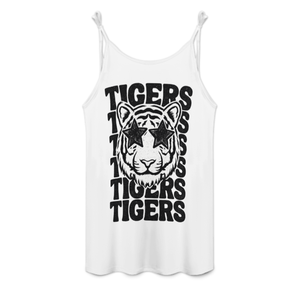 Retro Tiger Star Sunglasses Graphic Night Dress, Trendy Animal Print Lounge Dress, Bold Tiger Lover Sleepwear, Oversized Fashion Graphic Dress for Women(z587)
