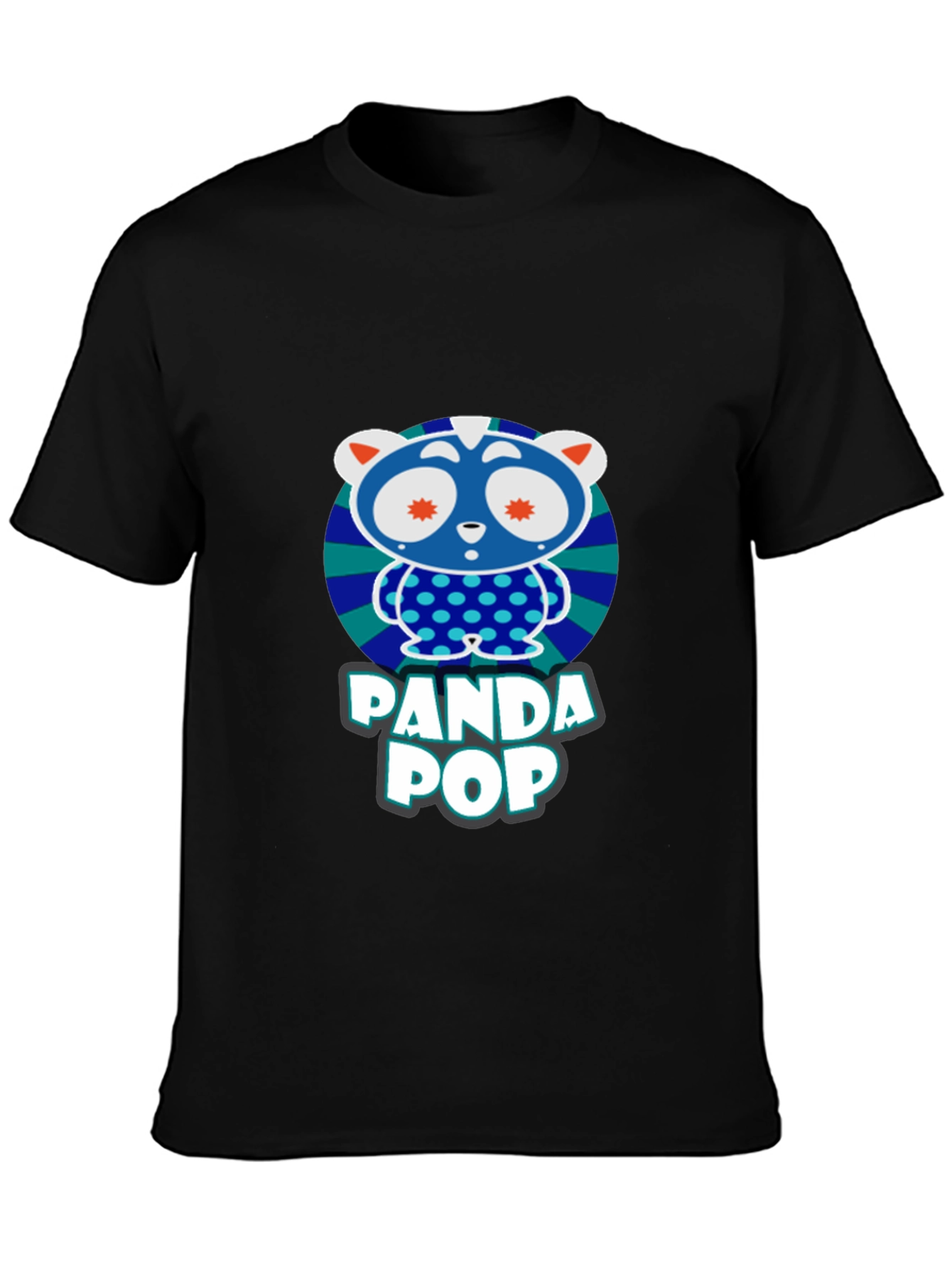 Panda Pop Graphic T-Shirt - Fun Design