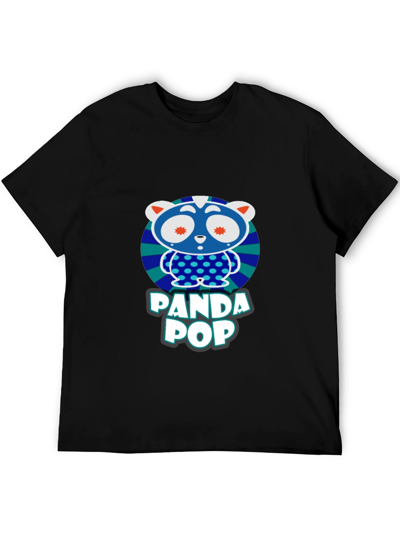 Panda Pop Graphic T-Shirt - Fun Design
