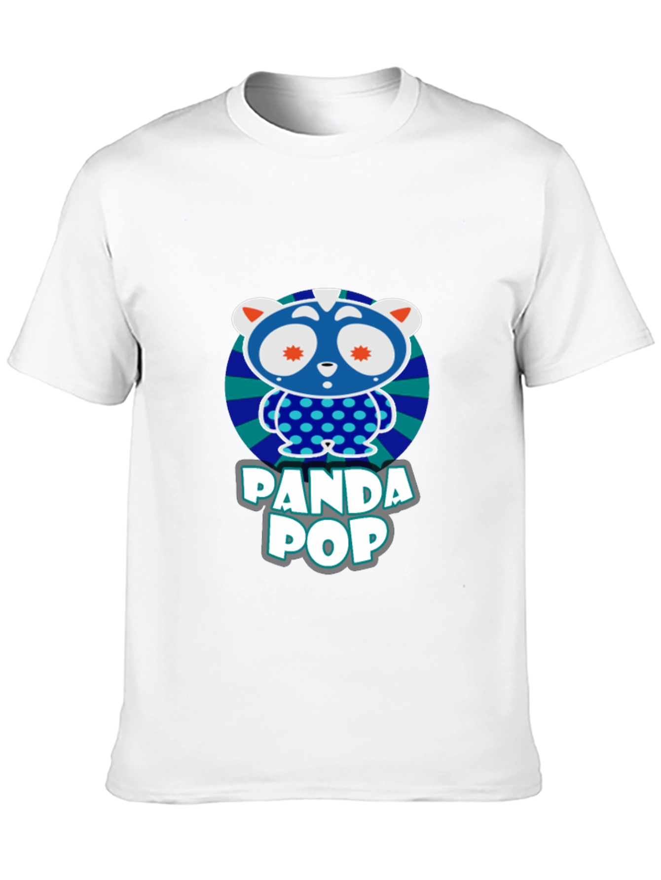 Panda Pop Graphic T-Shirt - Fun Design