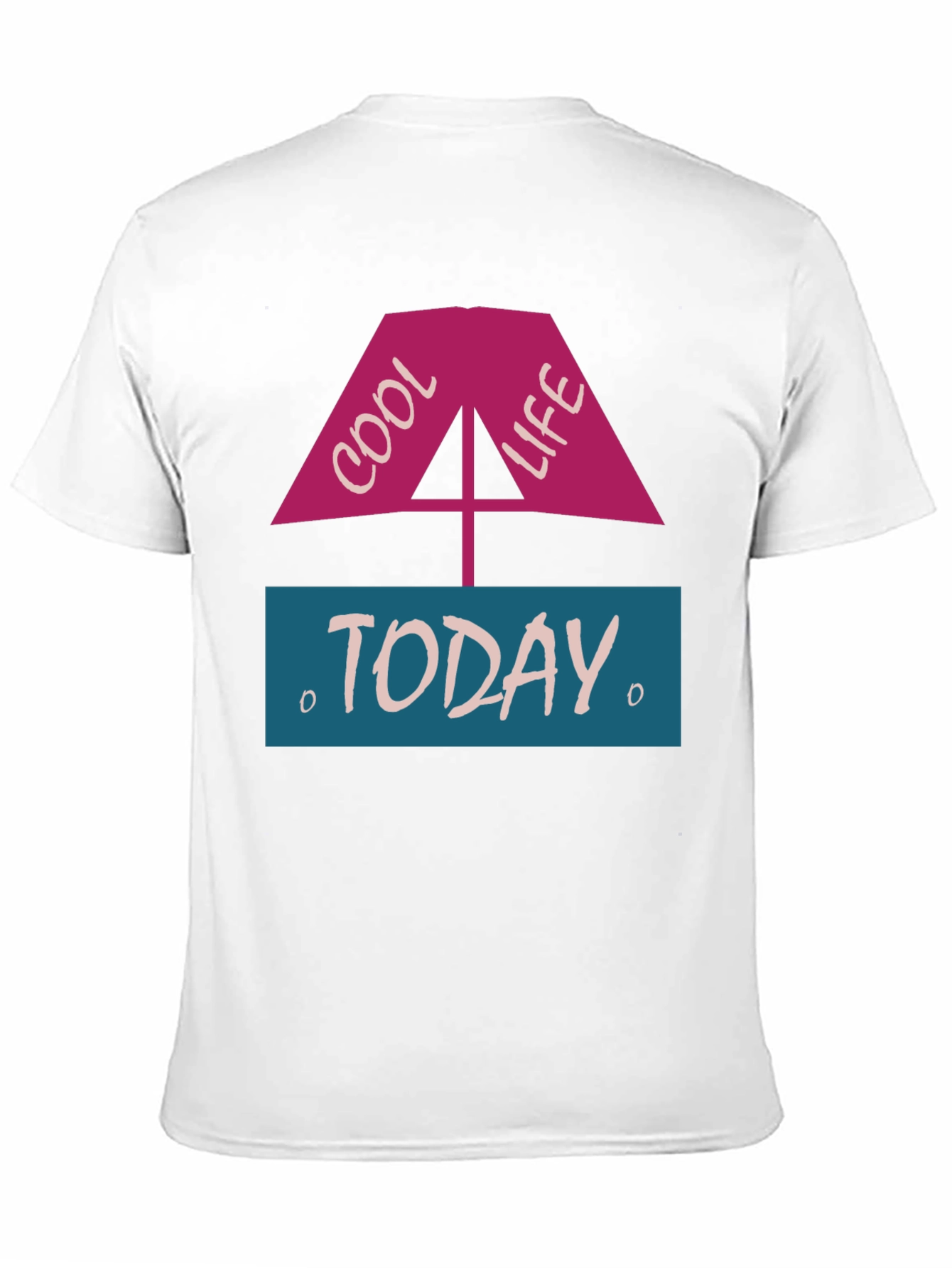 Cool Life Today Graphic Tee - Black Casual T-Shirt