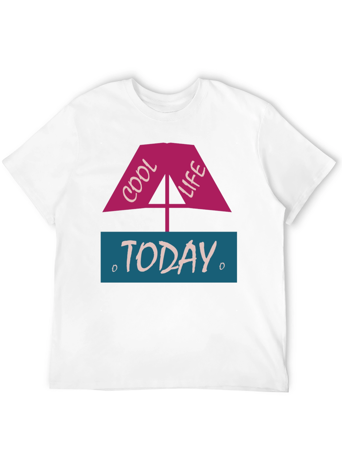 Cool Life Today Graphic Tee - Black Casual T-Shirt