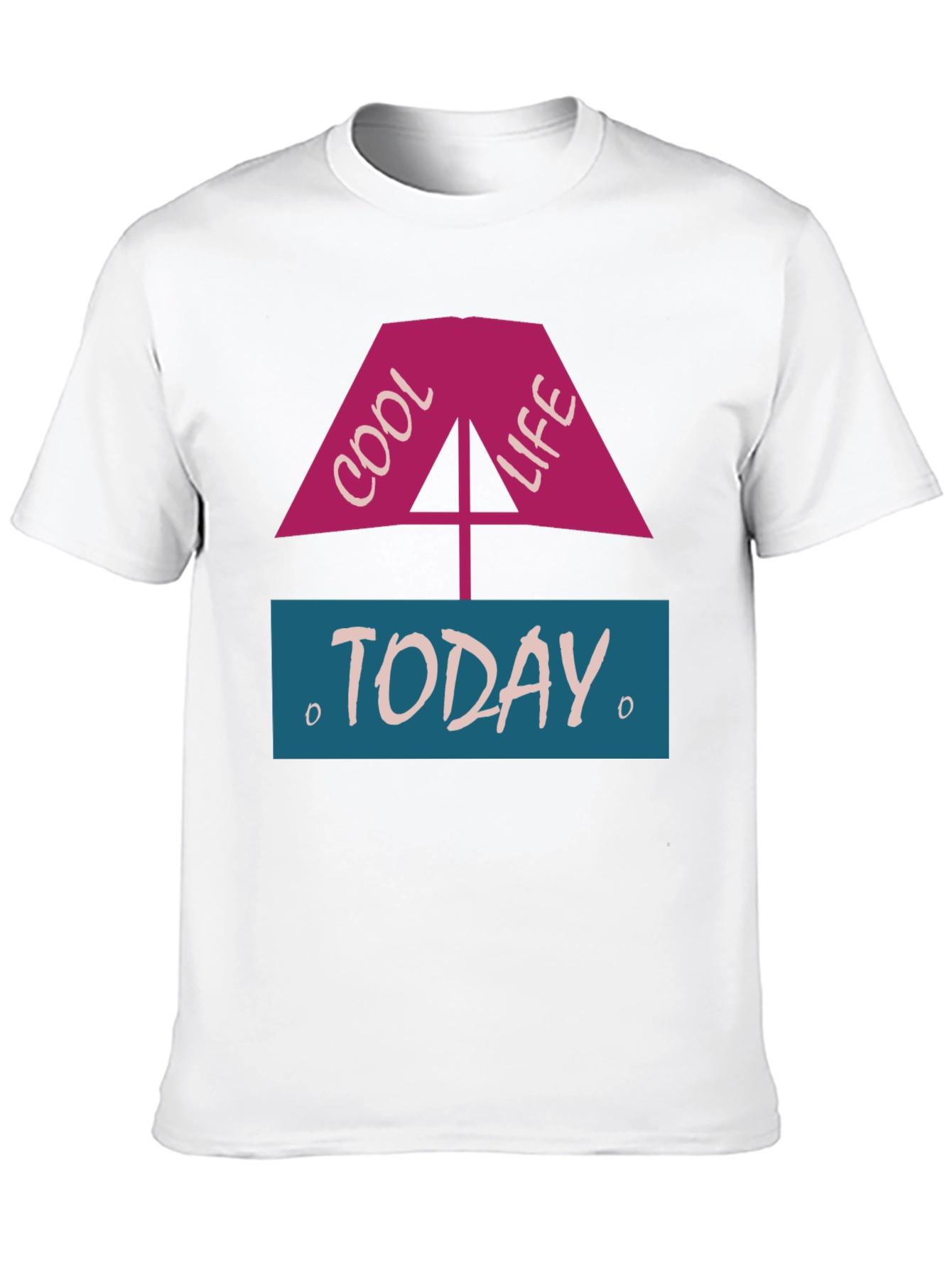 Cool Life Today Graphic Tee - Black Casual T-Shirt