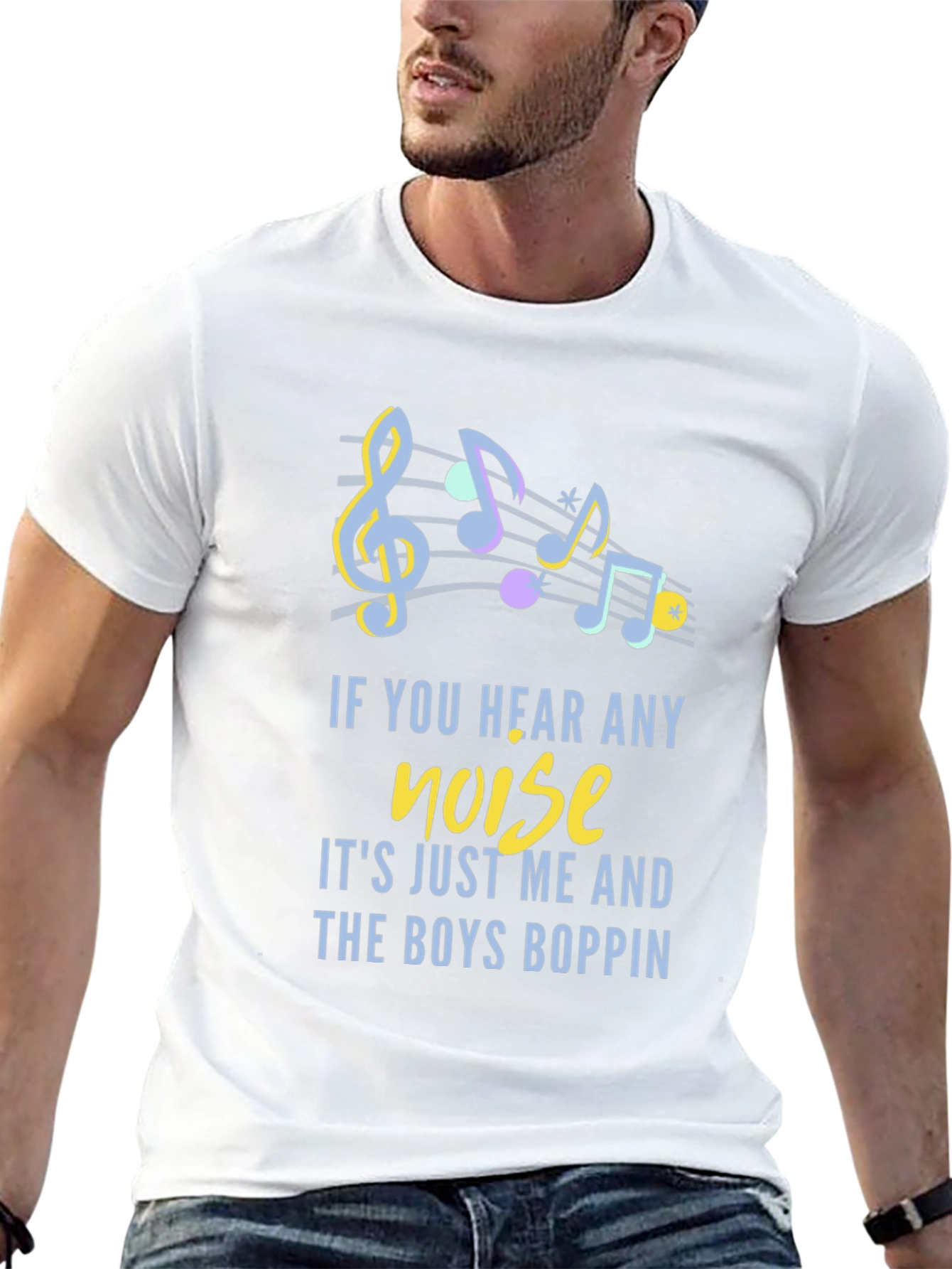 Funny Music Lover Graphic Tee