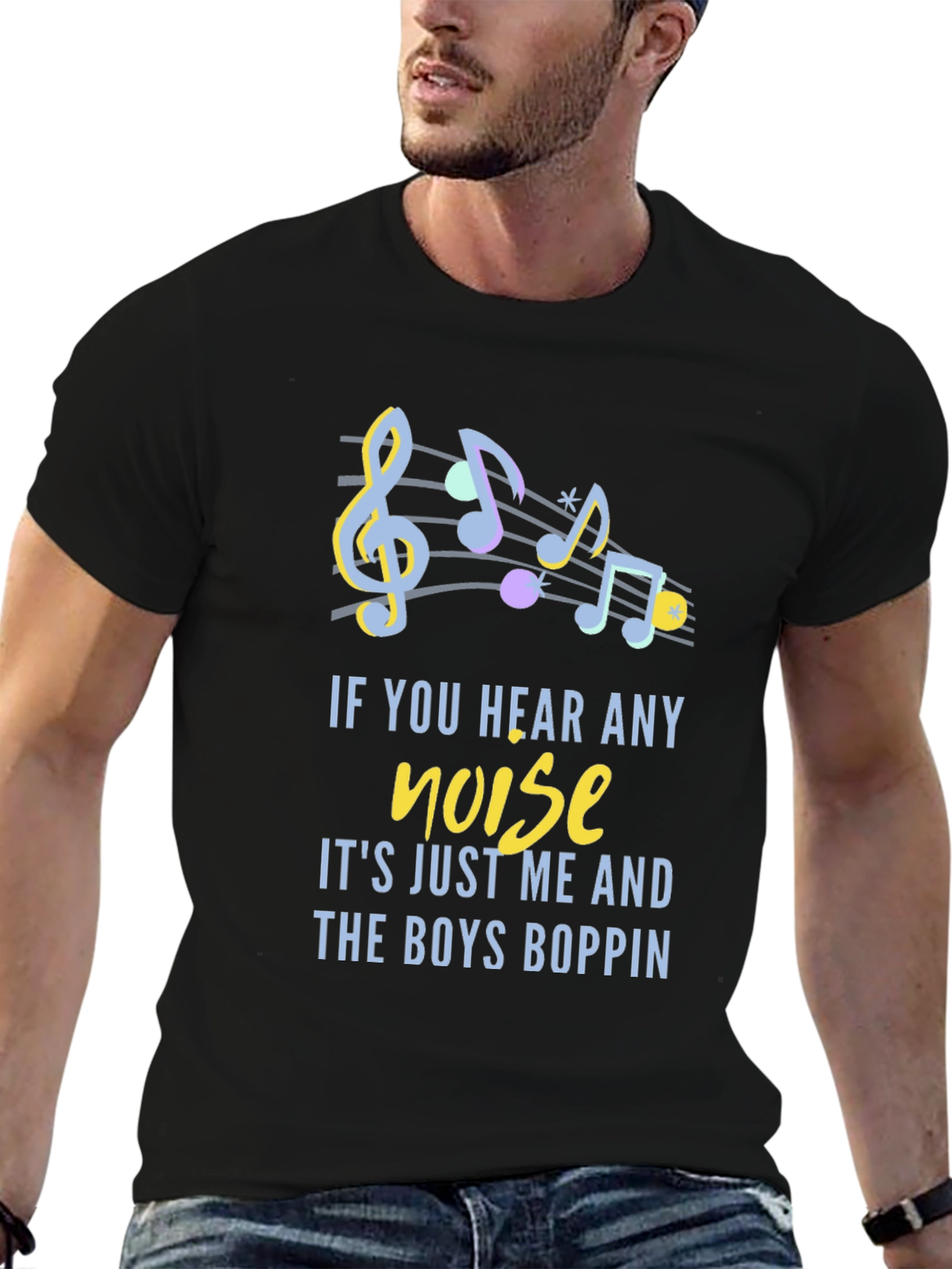 Funny Music Lover Graphic Tee