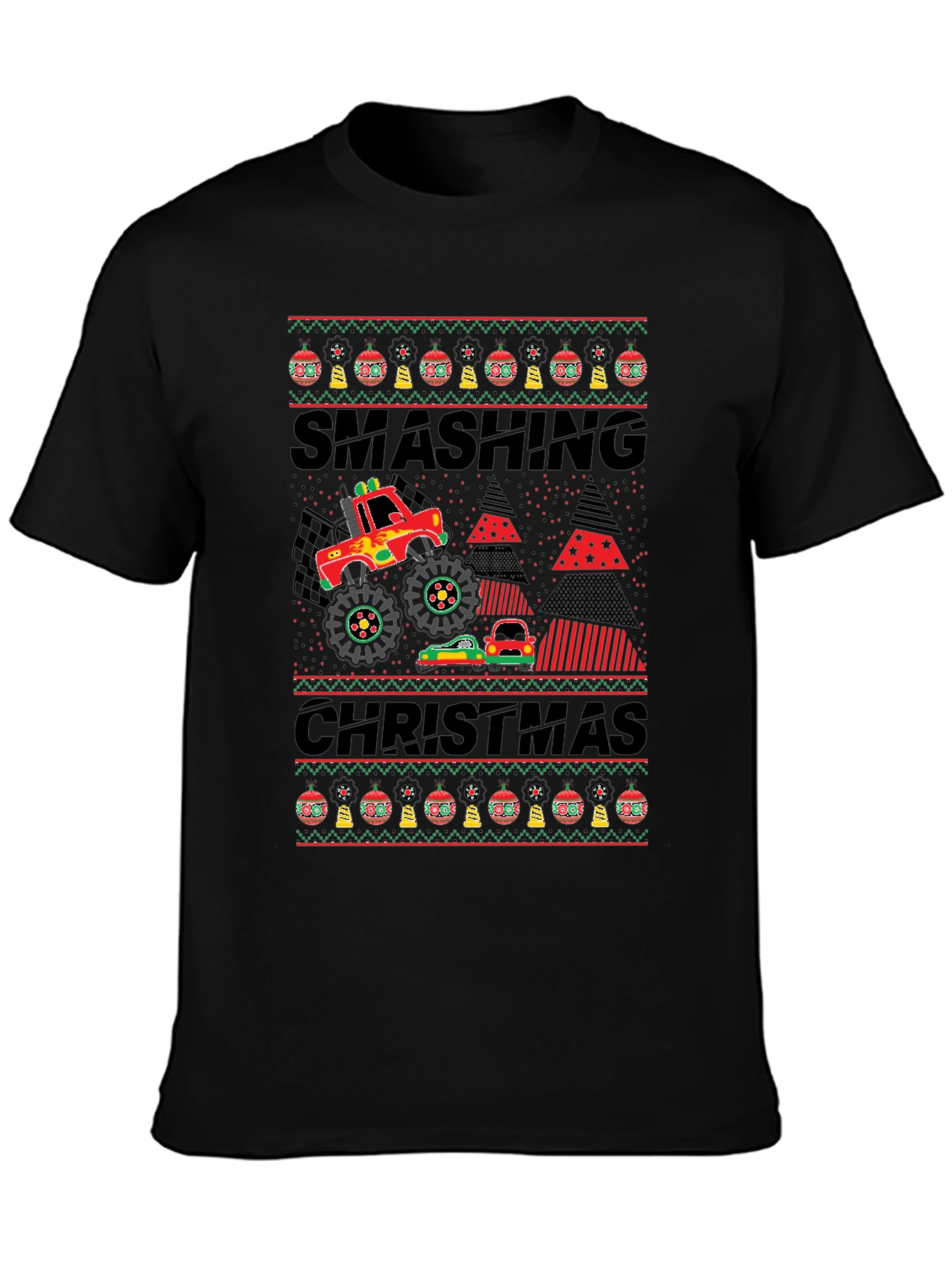 Smashing Christmas Graphic Tee