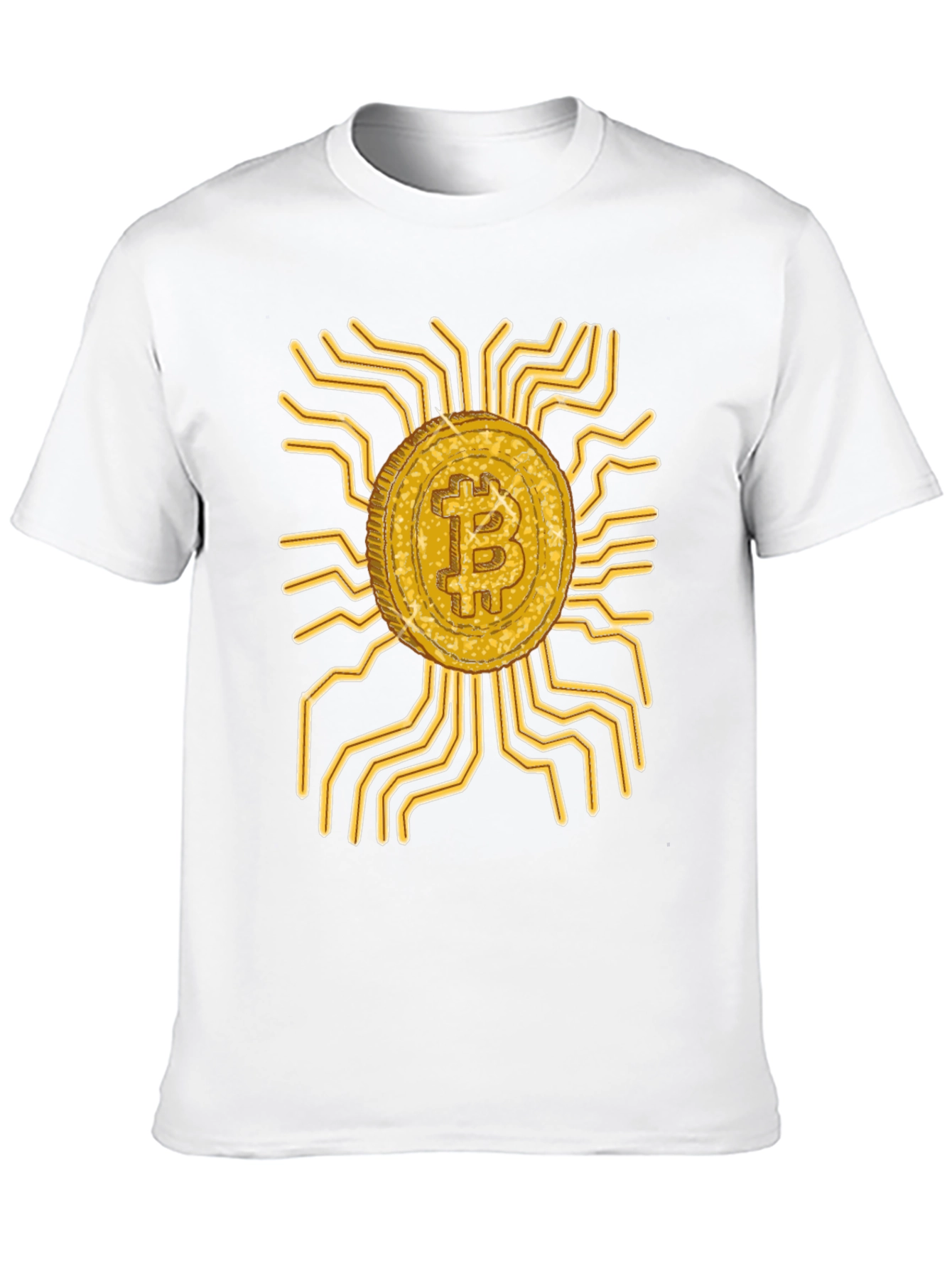 Bitcoin Circuit Board Graphic Tee