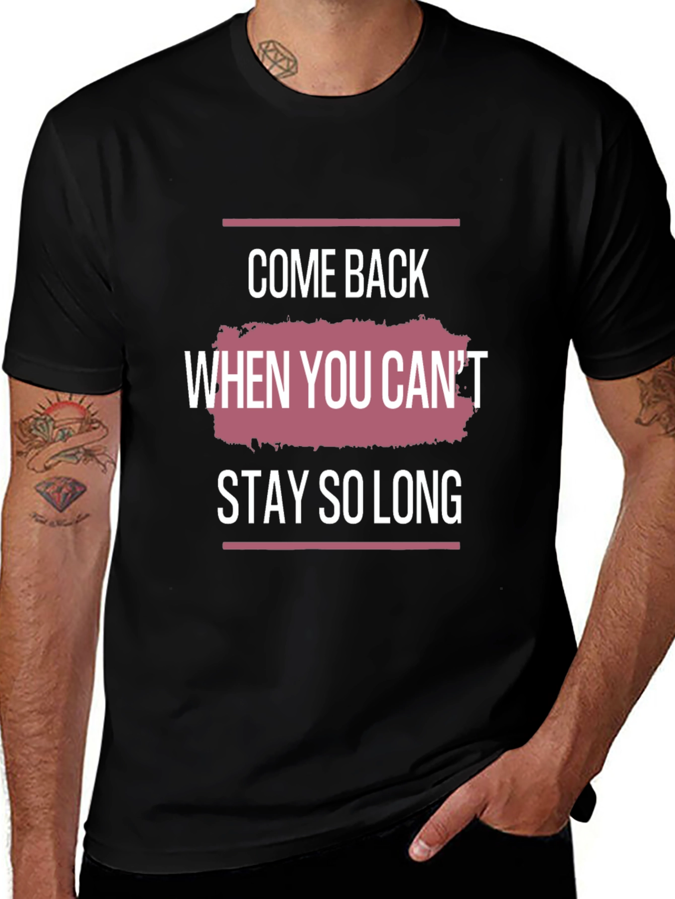 Come Back Graphic Tee - Stylish Slogan T-Shirt