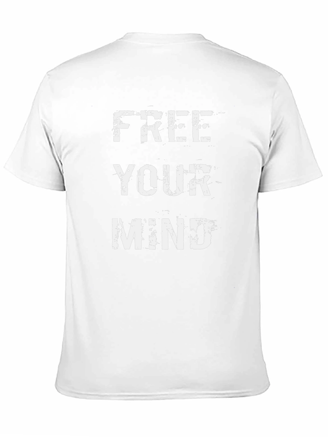 Free Your Mind Graphic Tee - Black Cotton T-Shirt