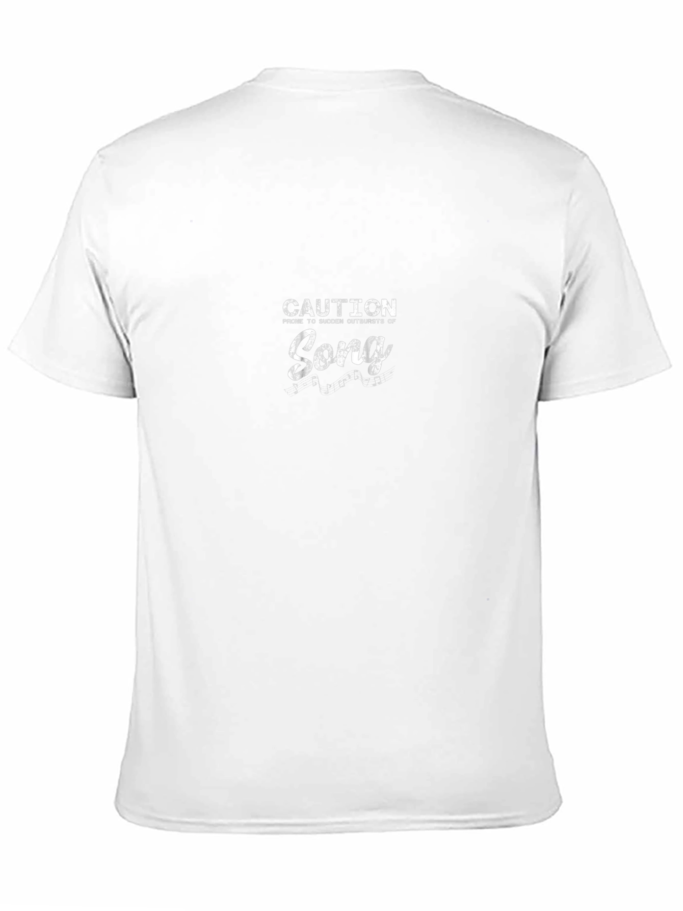 Caution Sudden Outbursts of Song Black T-Shirt