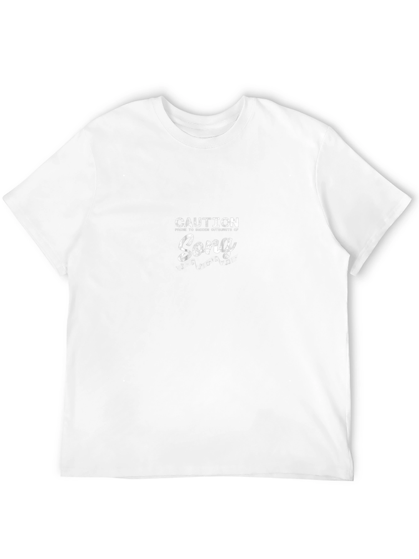 Caution Sudden Outbursts of Song Black T-Shirt