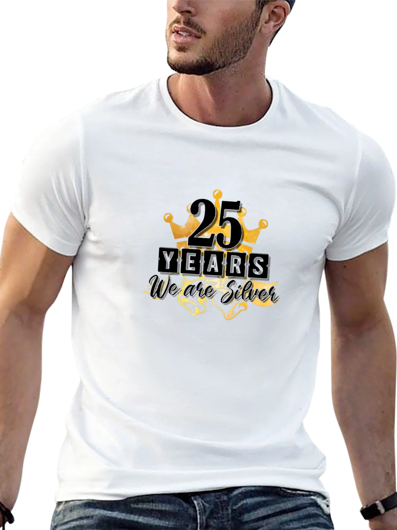 25th Anniversary Black T-Shirt