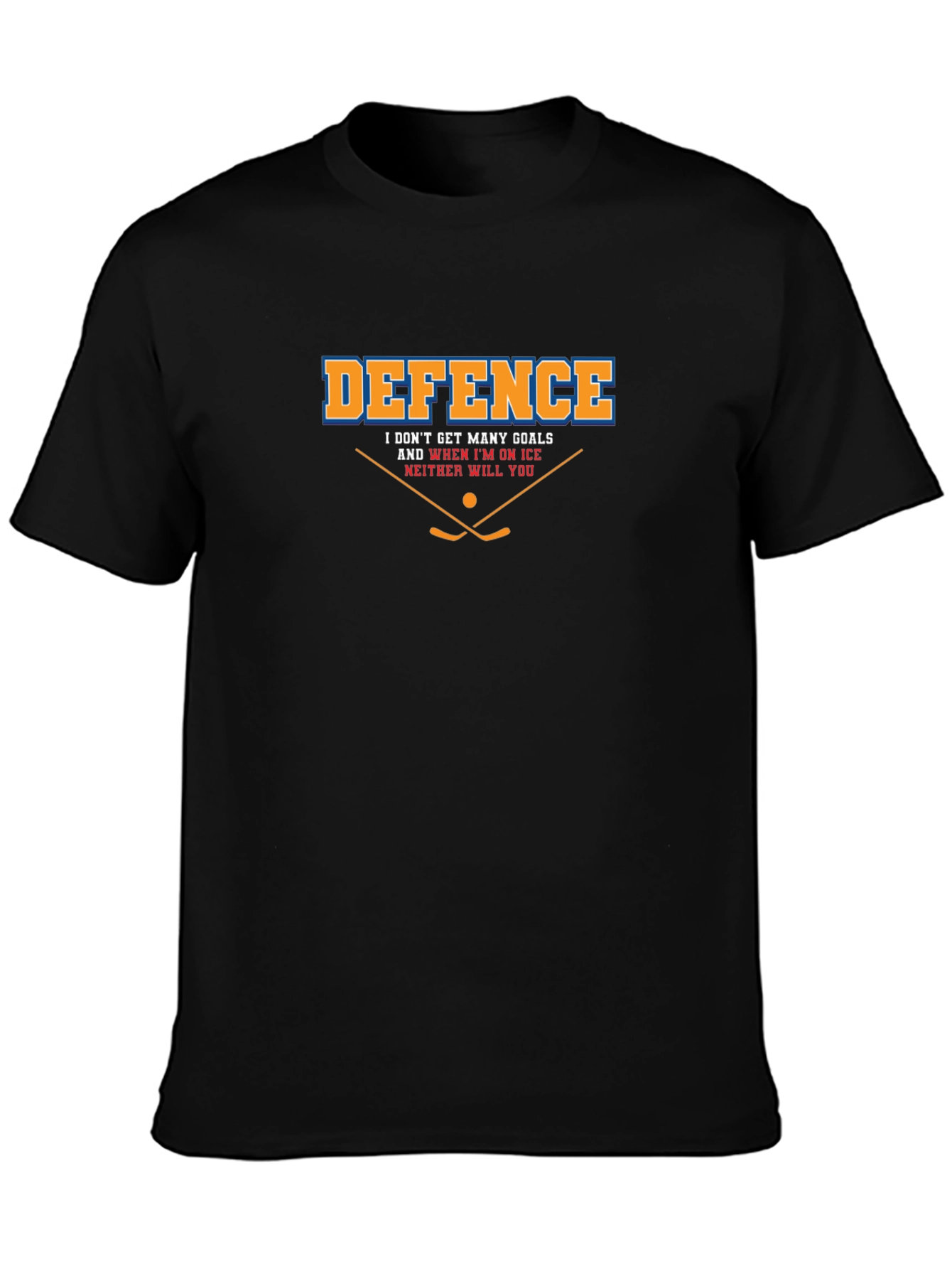 Defence Hockey Graphic T-Shirt
