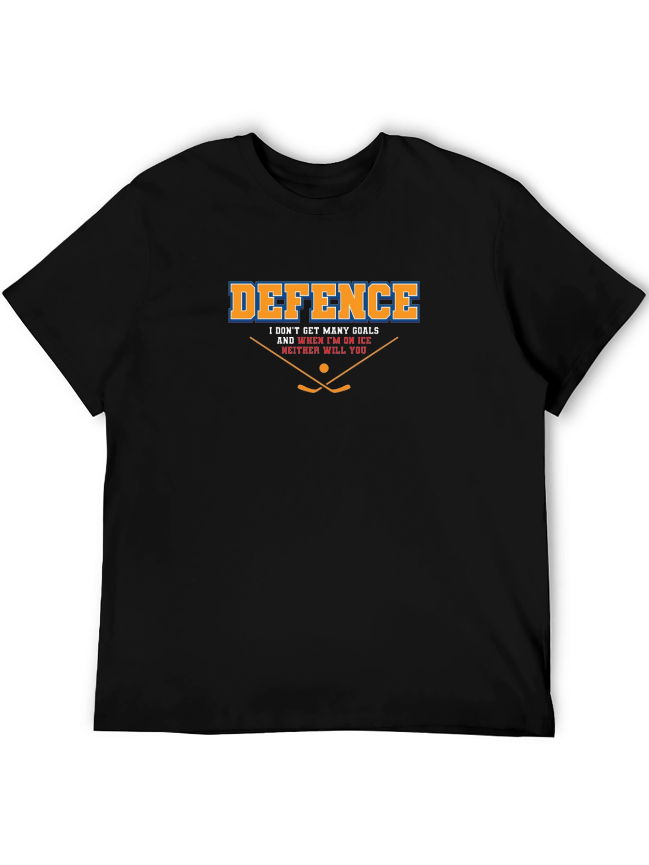 Defence Hockey Graphic T-Shirt