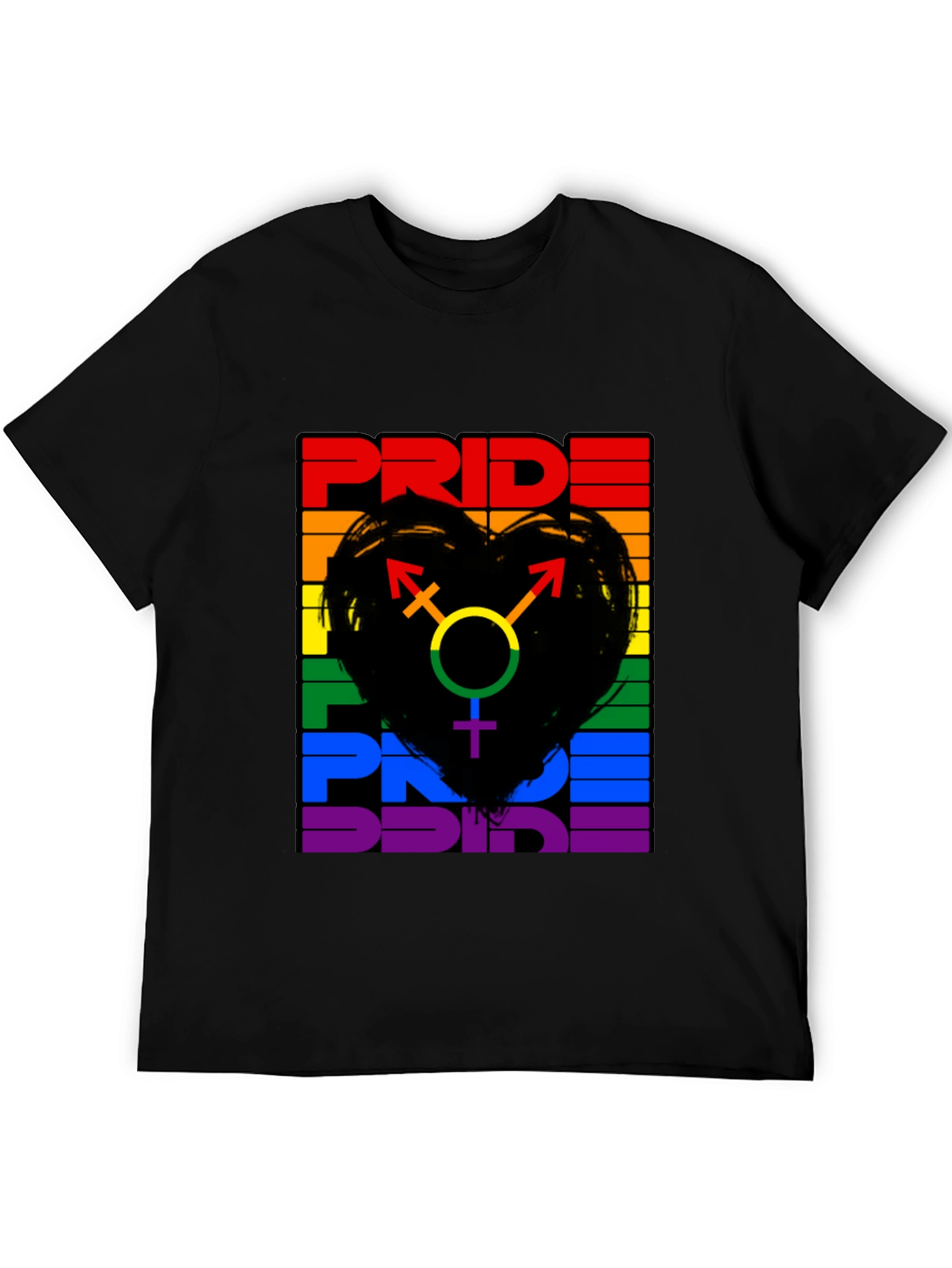 Pride Rainbow Graphic Tee