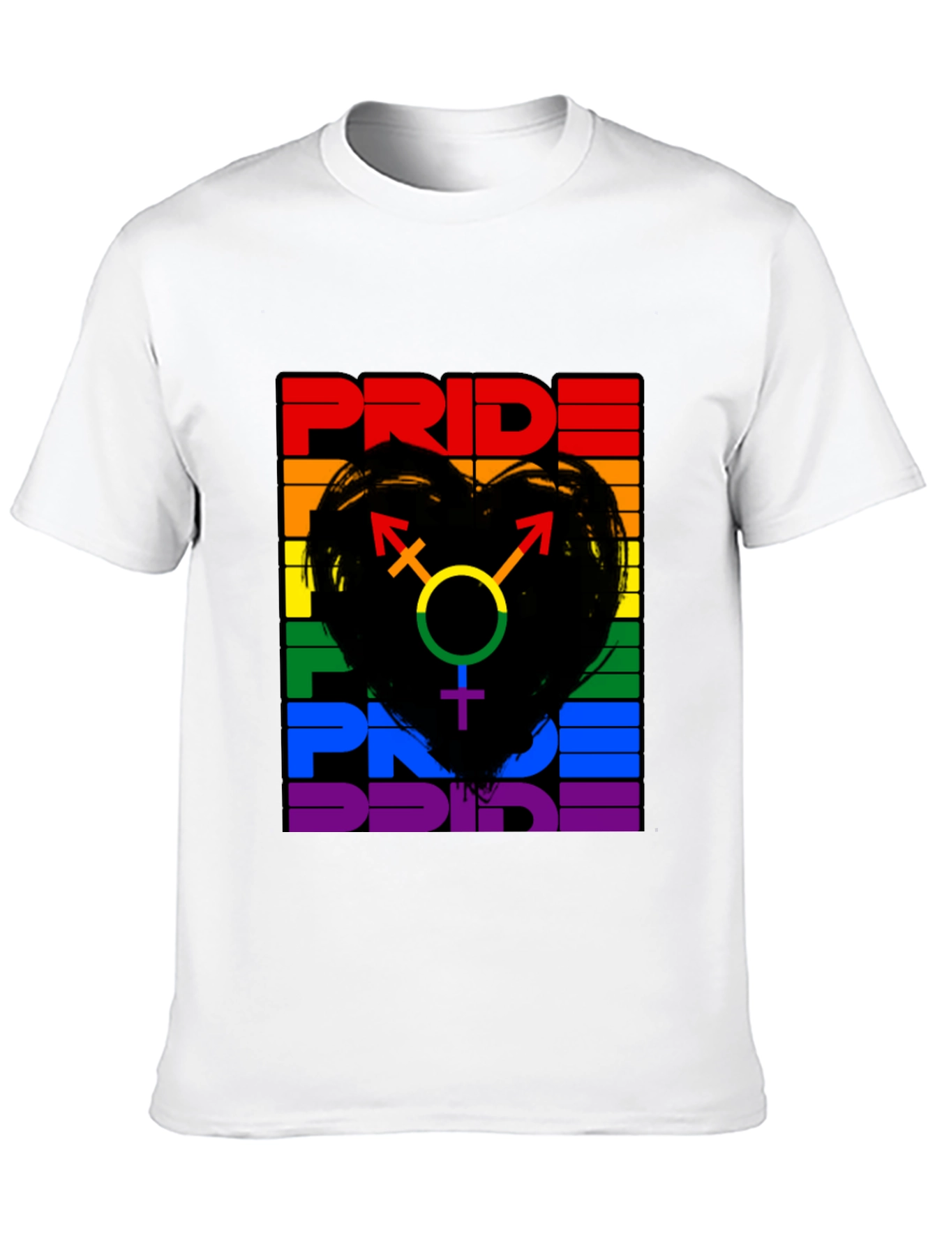 Pride Rainbow Graphic Tee