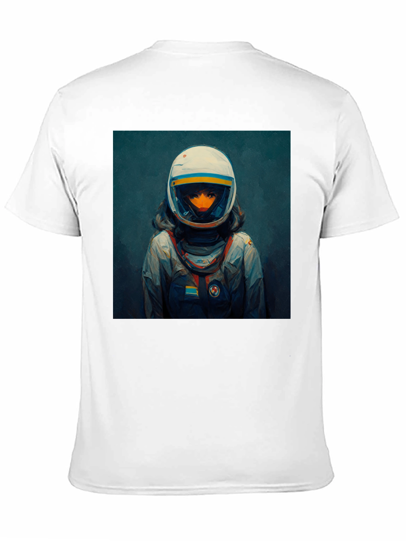 Astronaut Graphic Tee - Cool Space Helmet Design