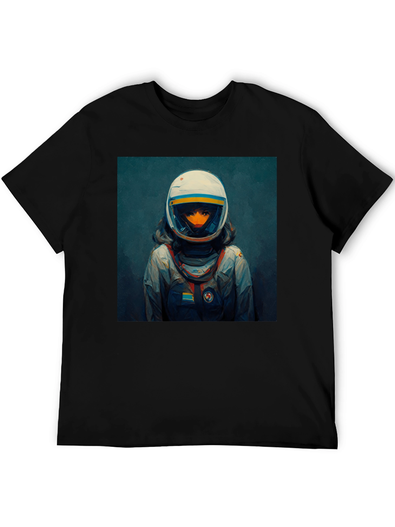Astronaut Graphic Tee - Cool Space Helmet Design