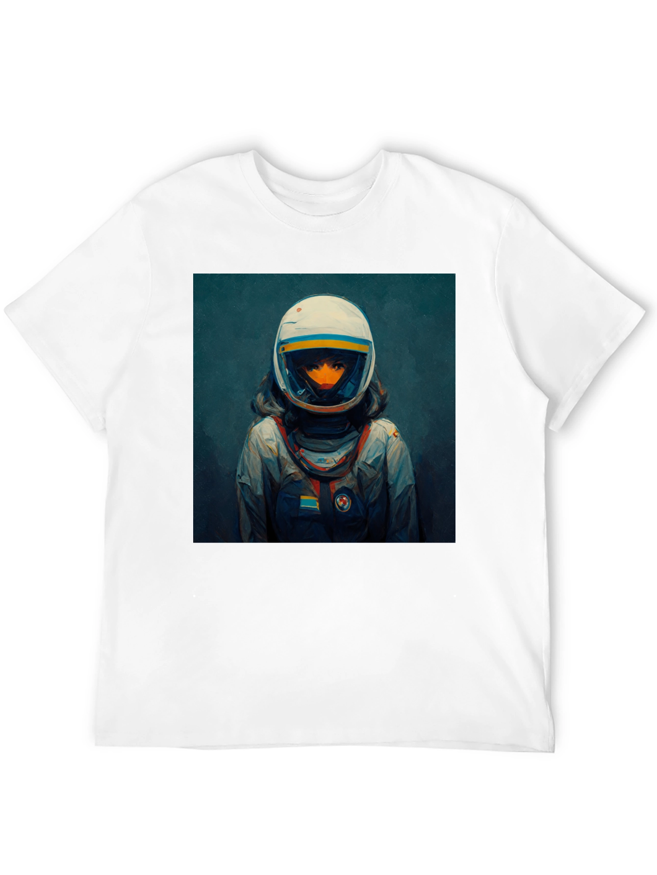 Astronaut Graphic Tee - Cool Space Helmet Design