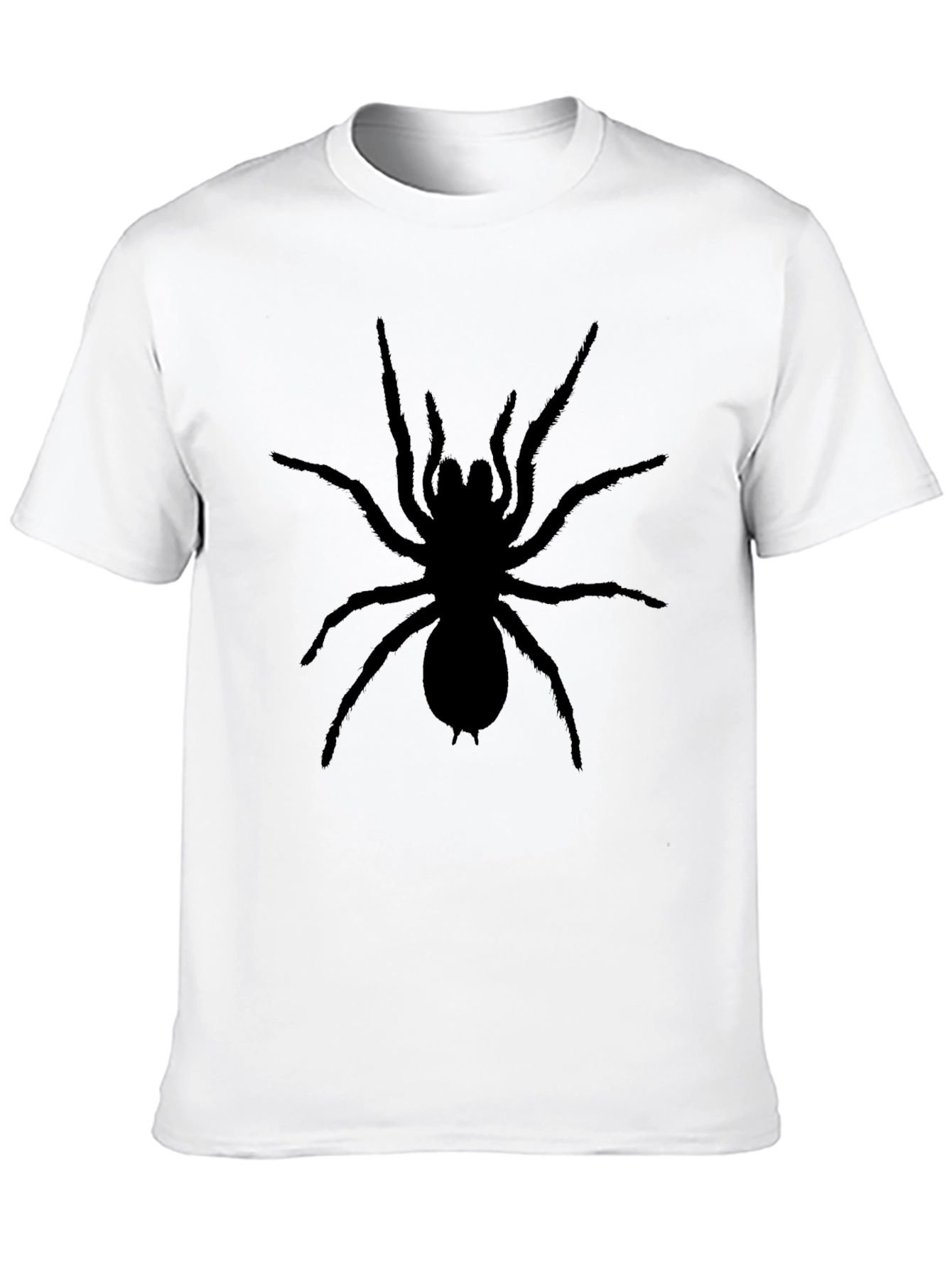 Black Spider Graphic Tee - Halloween Ready