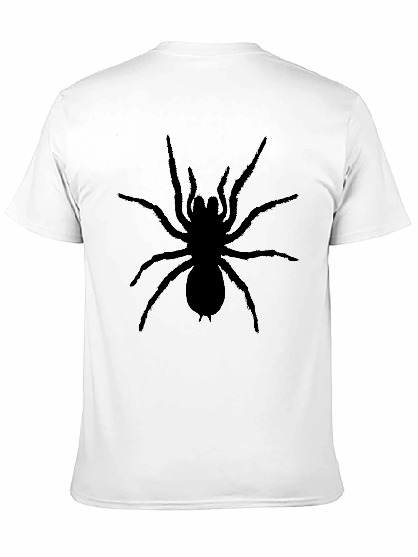 Black Spider Graphic Tee - Halloween Ready