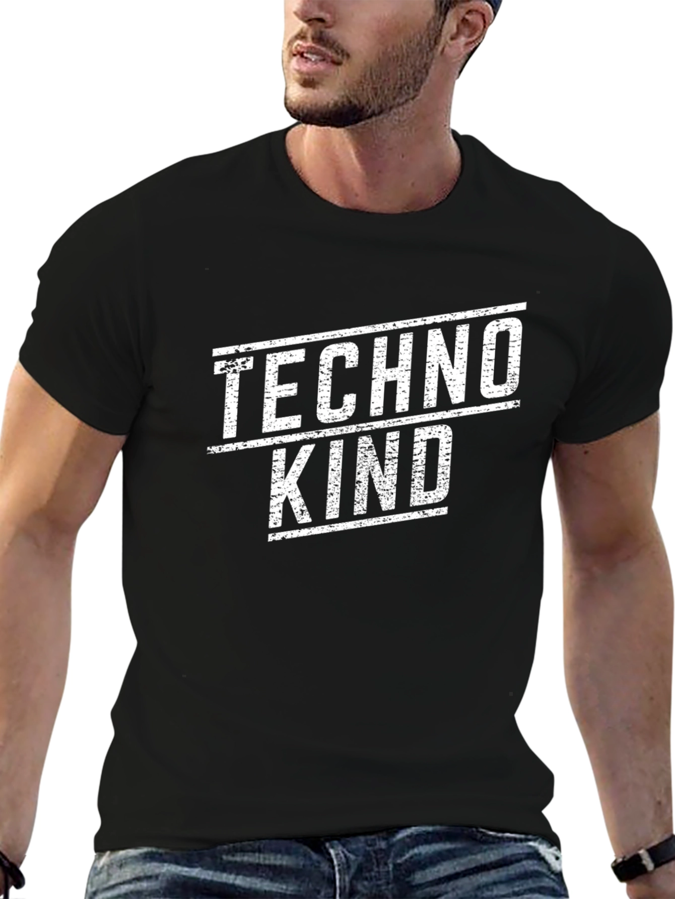 Techno Kind Black T-Shirt