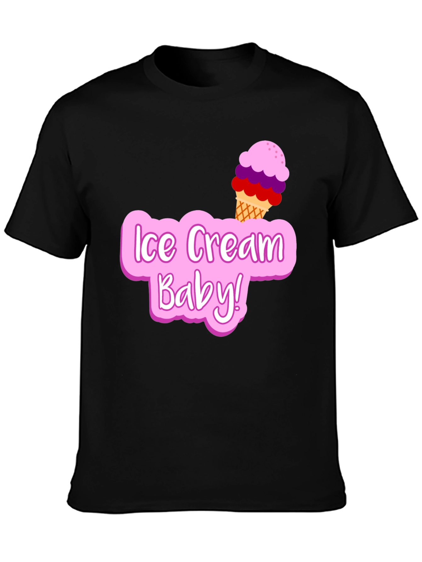 Ice Cream Baby Graphic T-Shirt