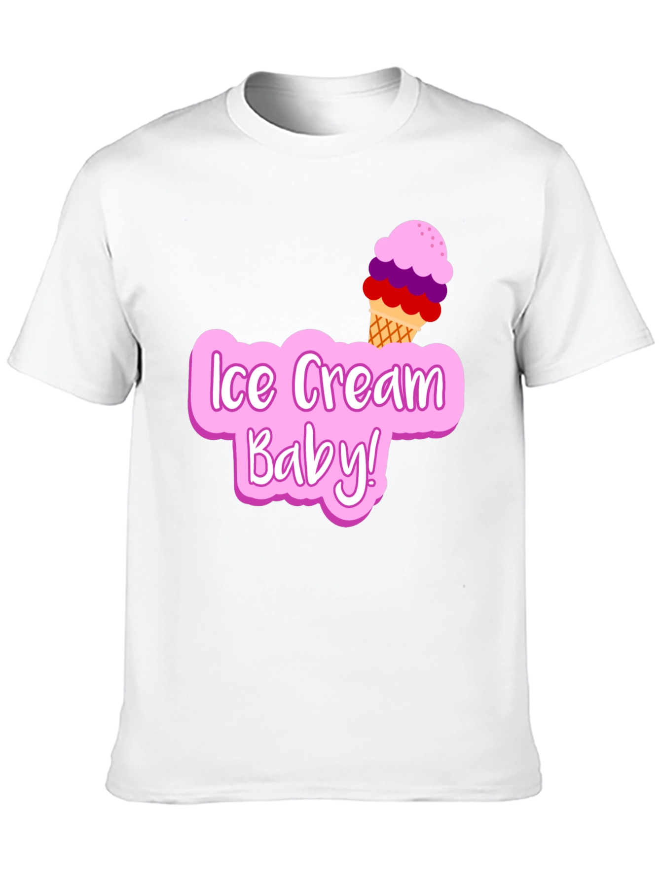 Ice Cream Baby Graphic T-Shirt