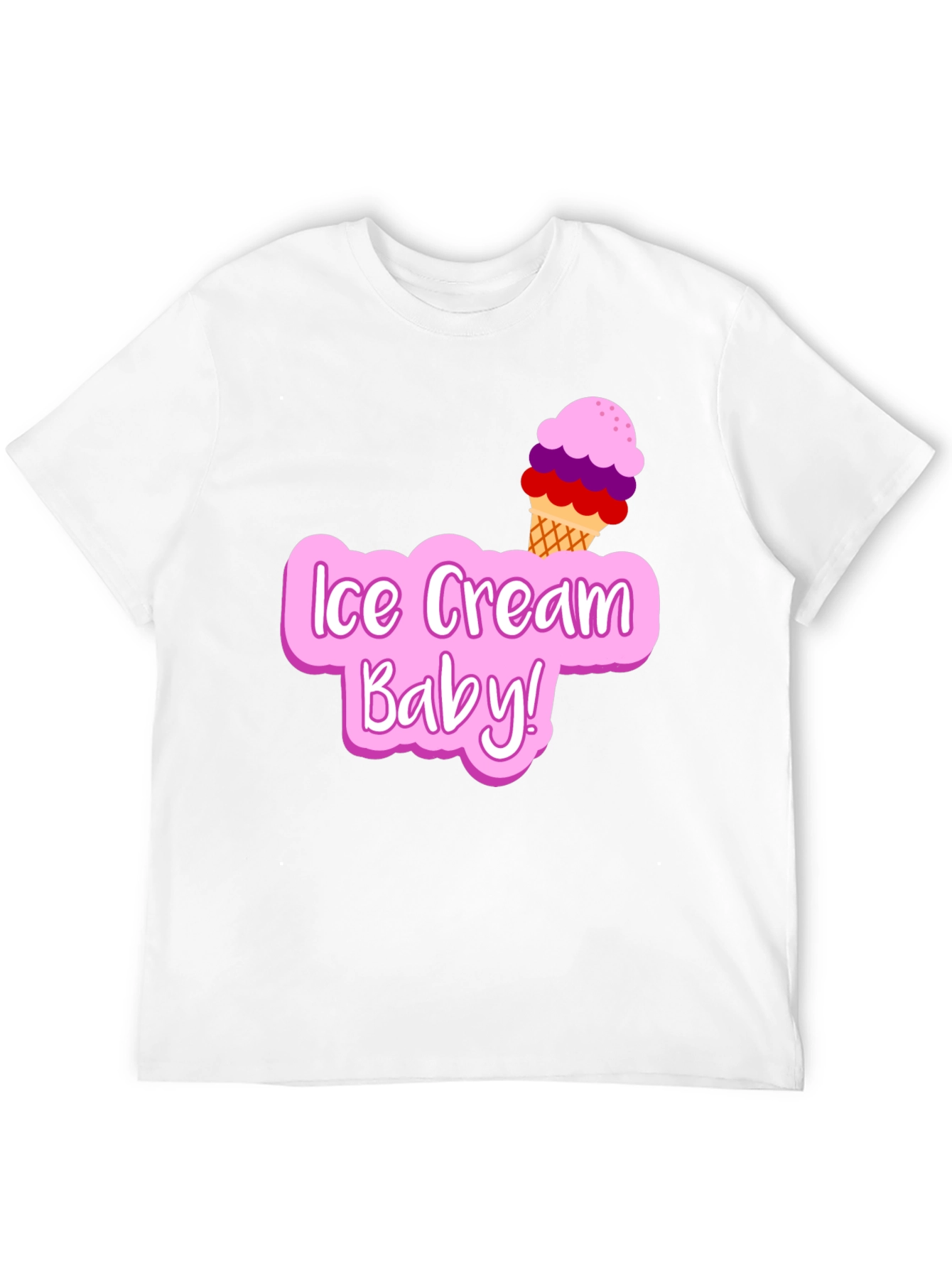 Ice Cream Baby Graphic T-Shirt