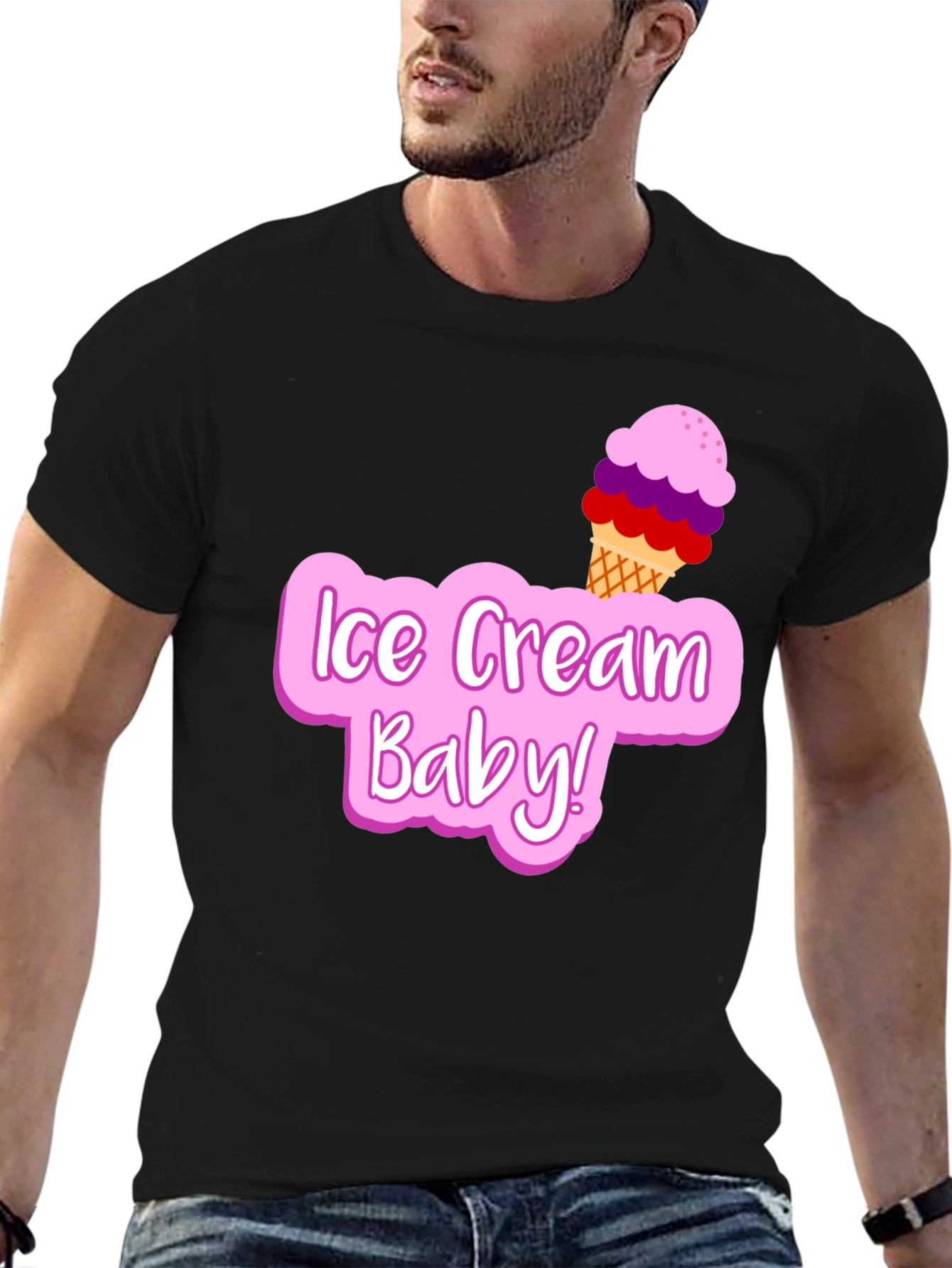 Ice Cream Baby Graphic T-Shirt