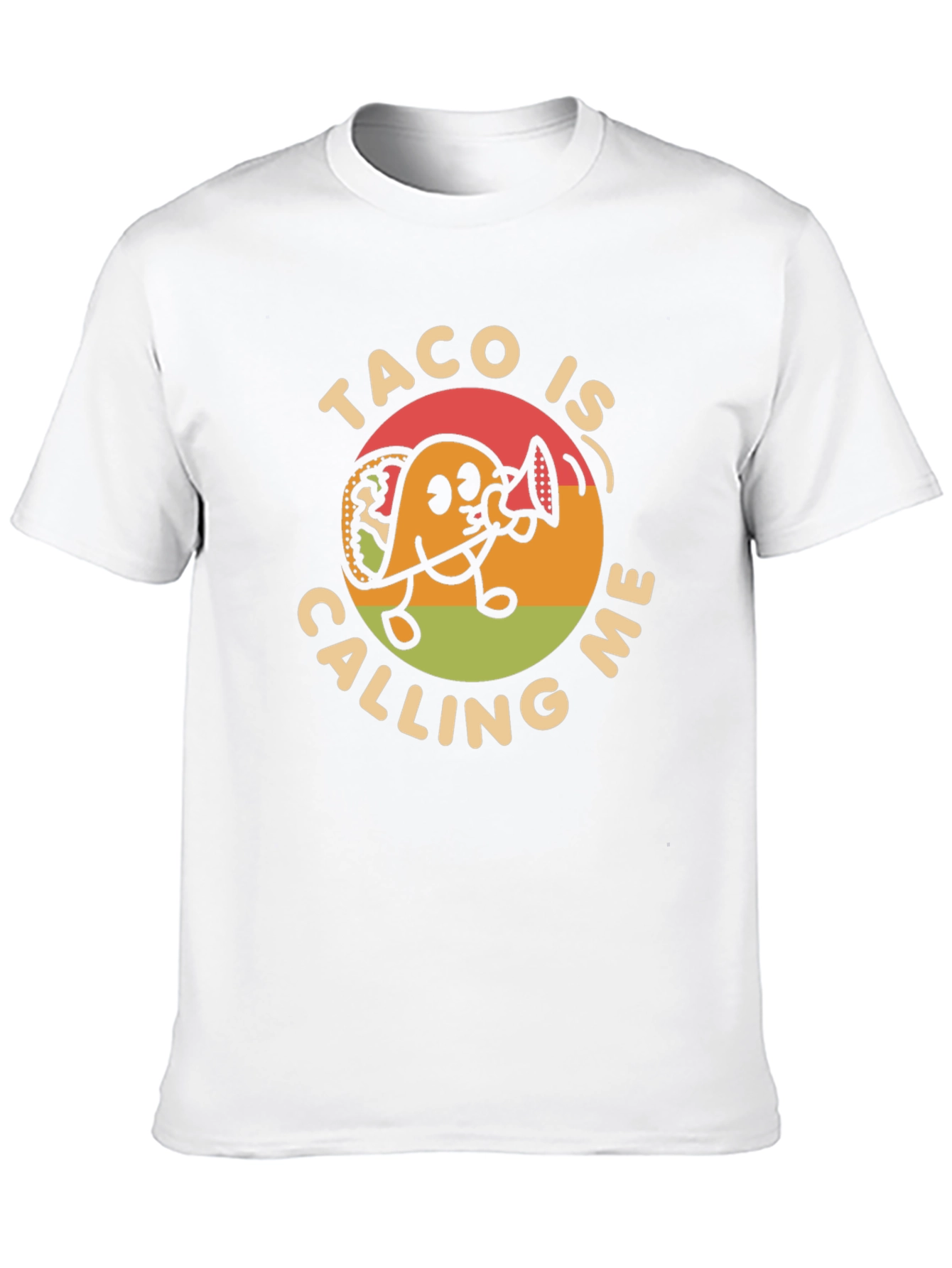 Taco Calling Graphic Tee - Funny Food Lovers T-Shirt