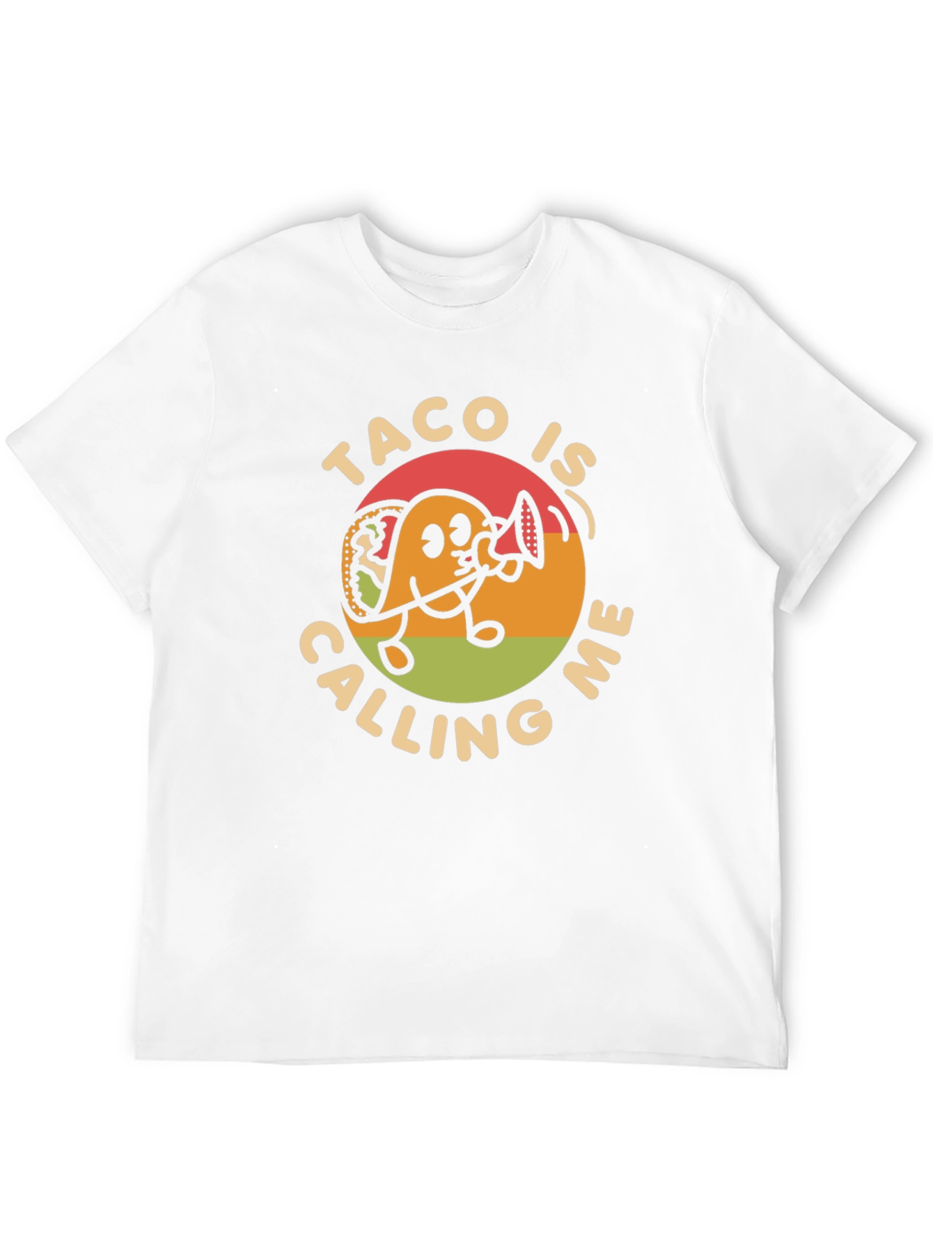 Taco Calling Graphic Tee - Funny Food Lovers T-Shirt