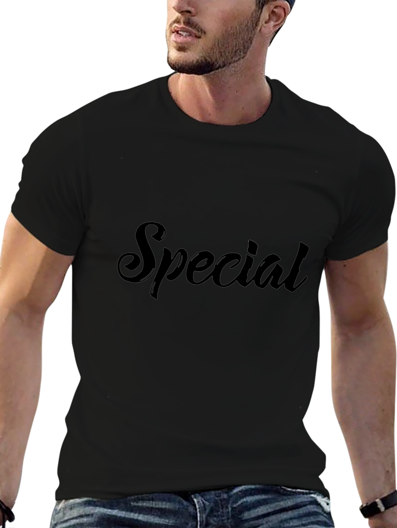 Special Black T-Shirt - Mens