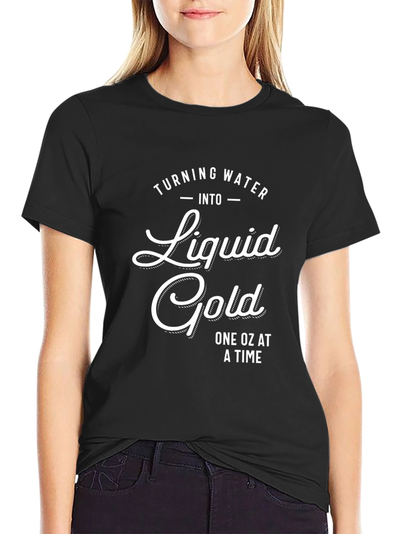 Liquid Gold T-Shirt - One Oz At A Time!