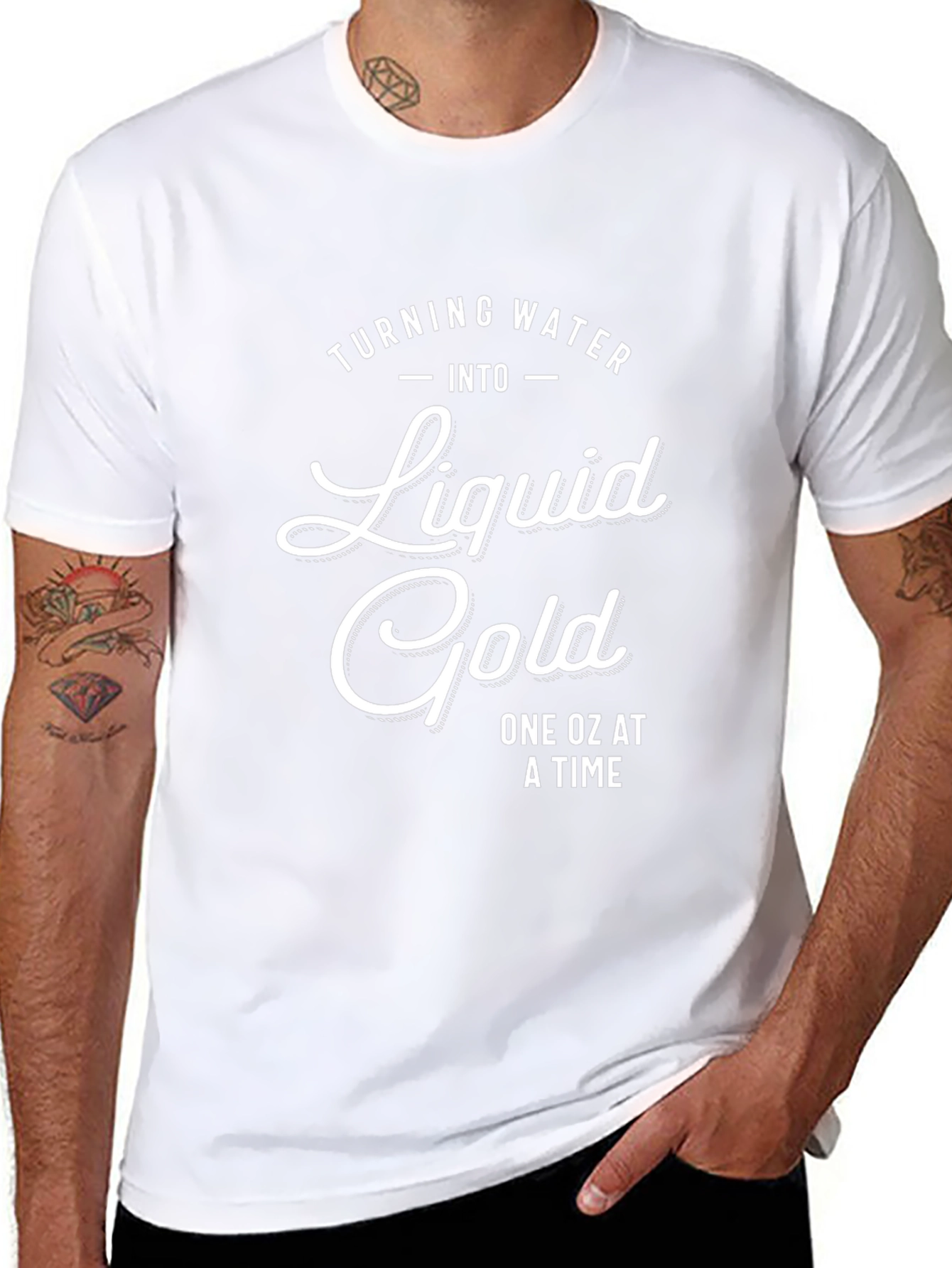 Liquid Gold T-Shirt - One Oz At A Time!