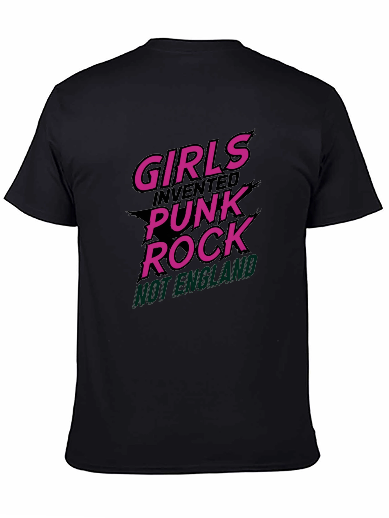 Girls Invented Punk Rock Graphic Tee