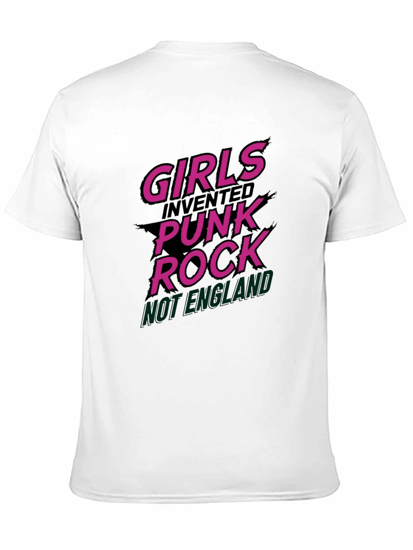 Girls Invented Punk Rock Graphic Tee