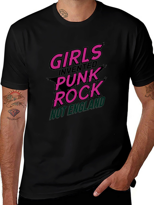 Girls Invented Punk Rock Graphic Tee