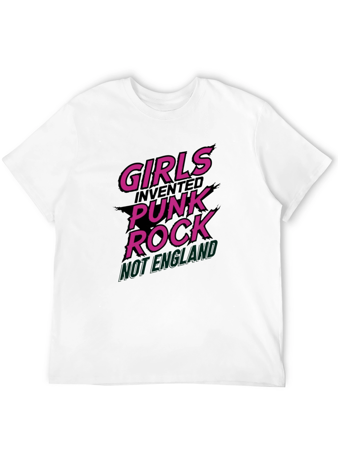 Girls Invented Punk Rock Graphic Tee