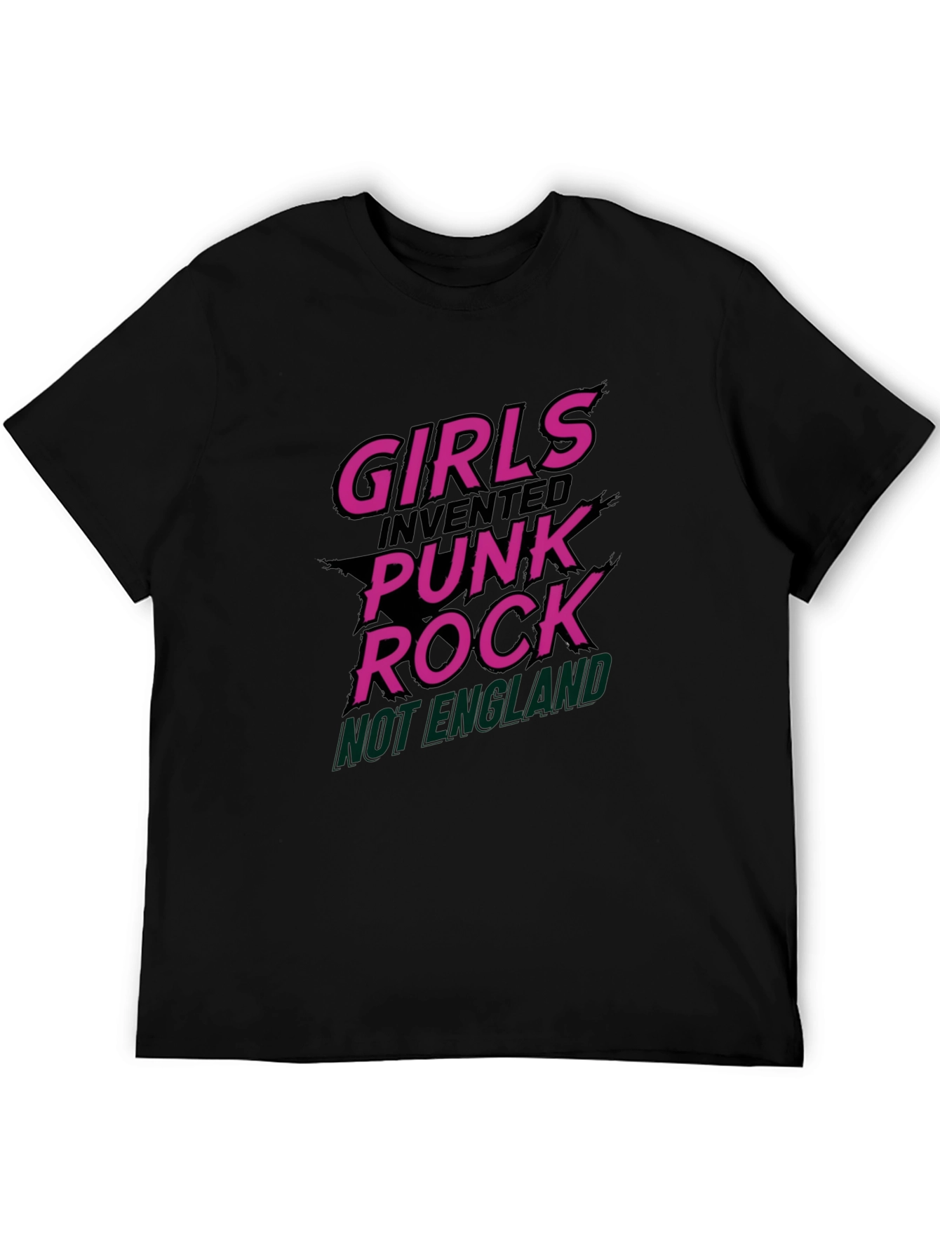 Girls Invented Punk Rock Graphic Tee
