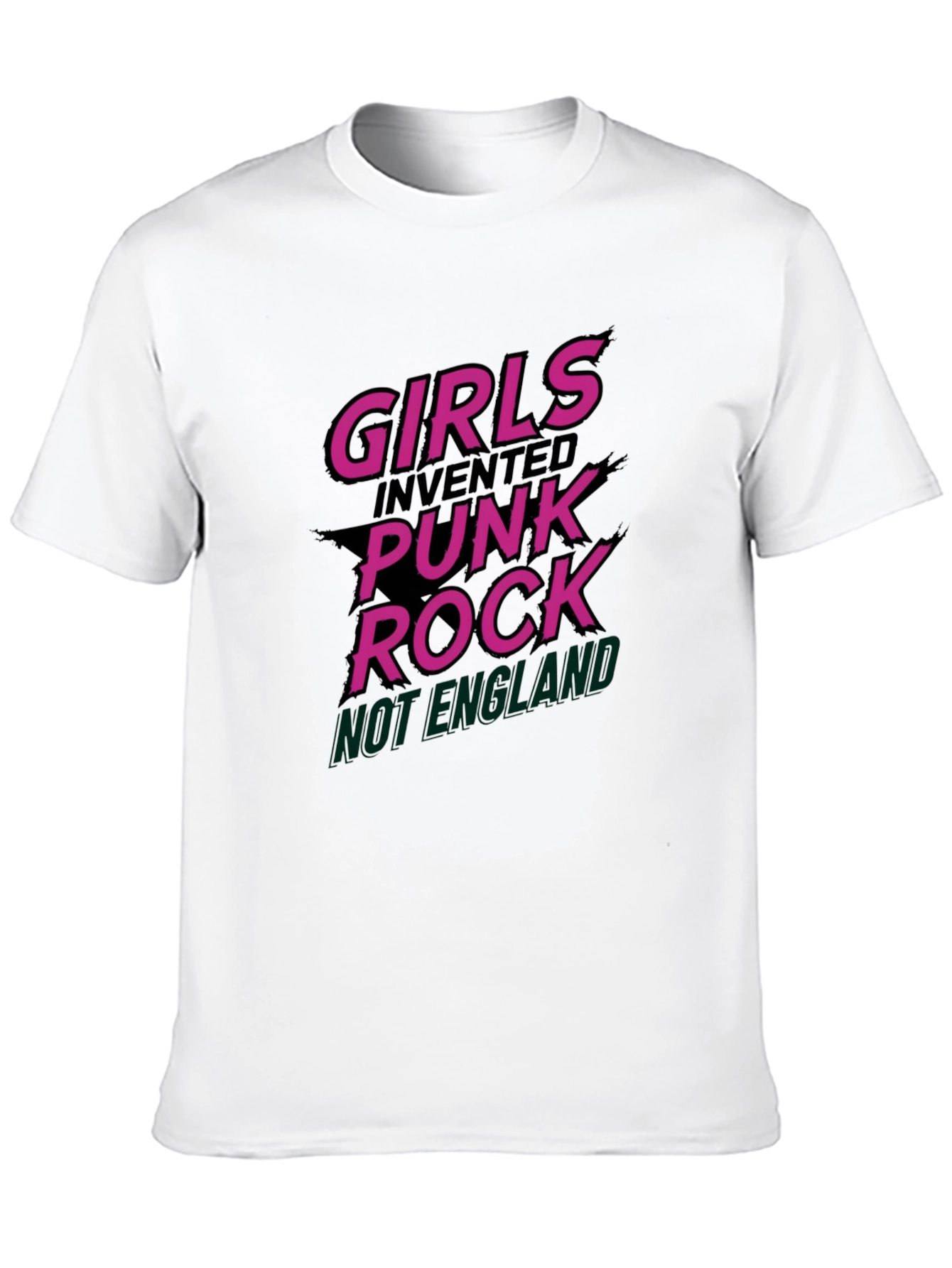 Girls Invented Punk Rock Graphic Tee