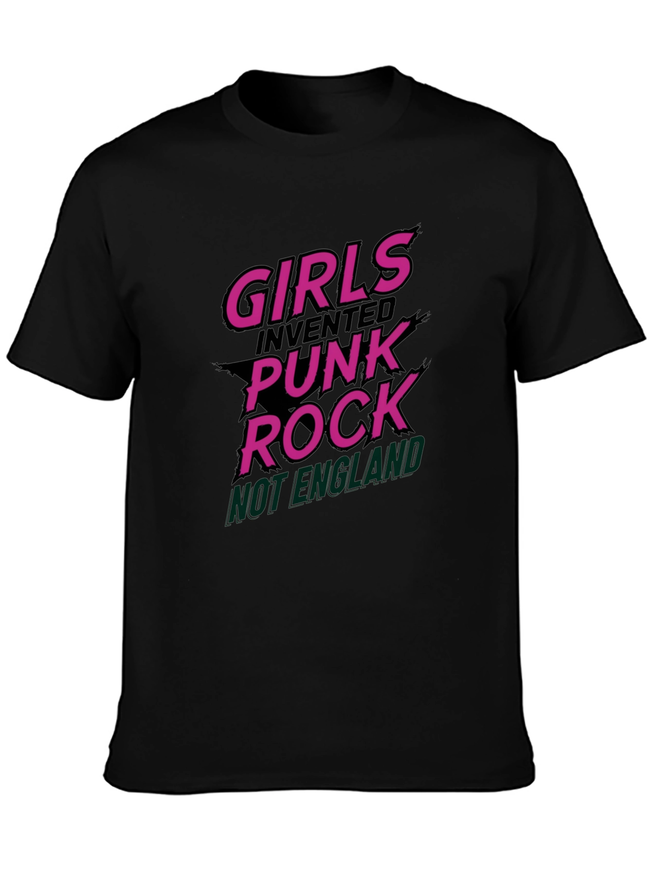 Girls Invented Punk Rock Graphic Tee