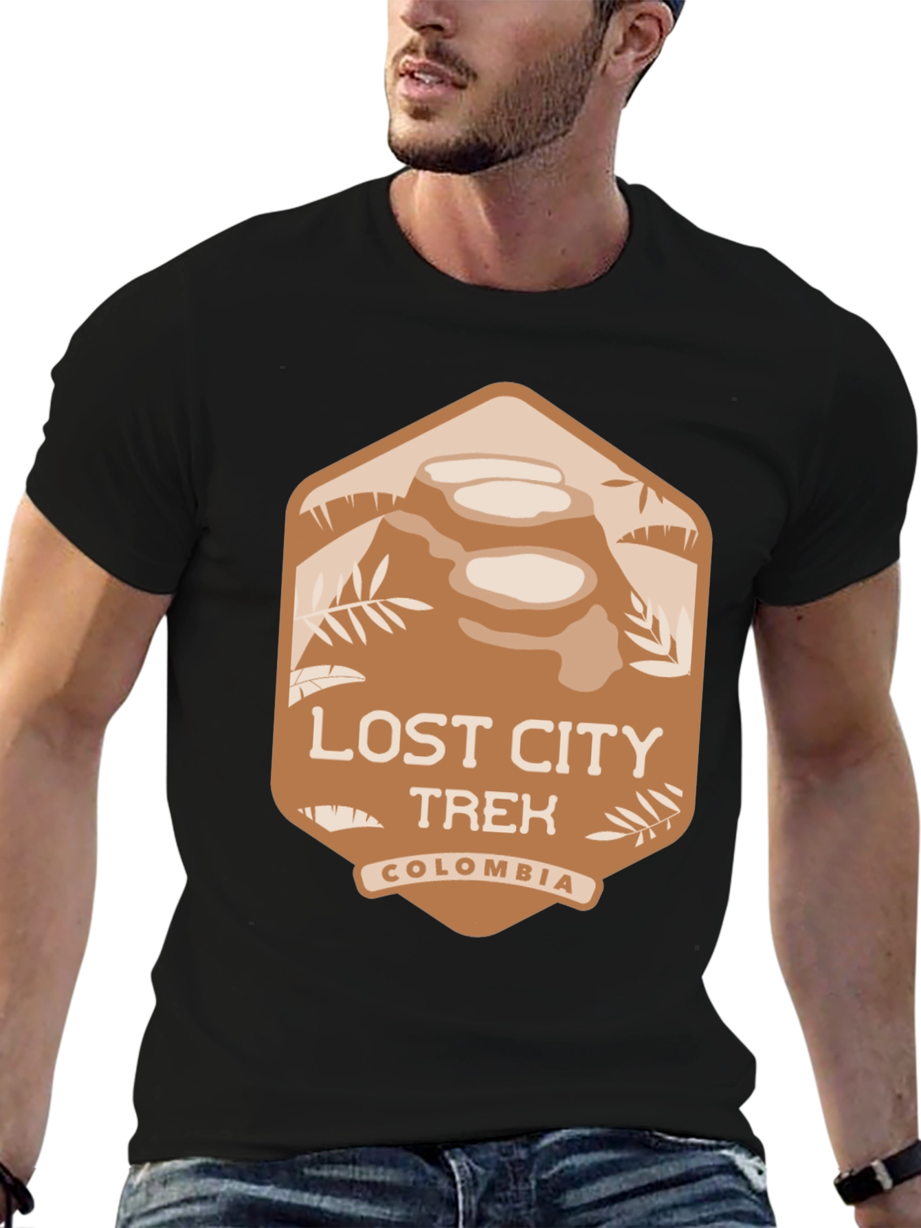 Lost City Trek Colombia Tee - Adventure Awaits