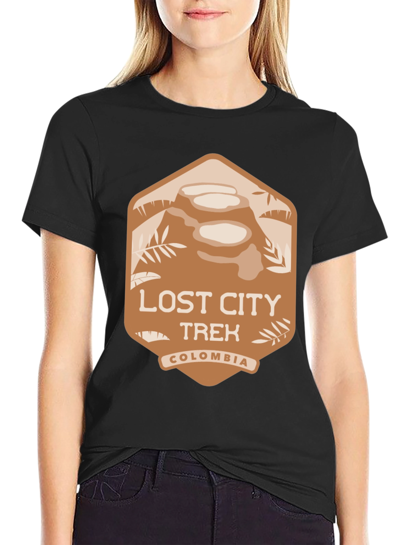 Lost City Trek Colombia Tee - Adventure Awaits