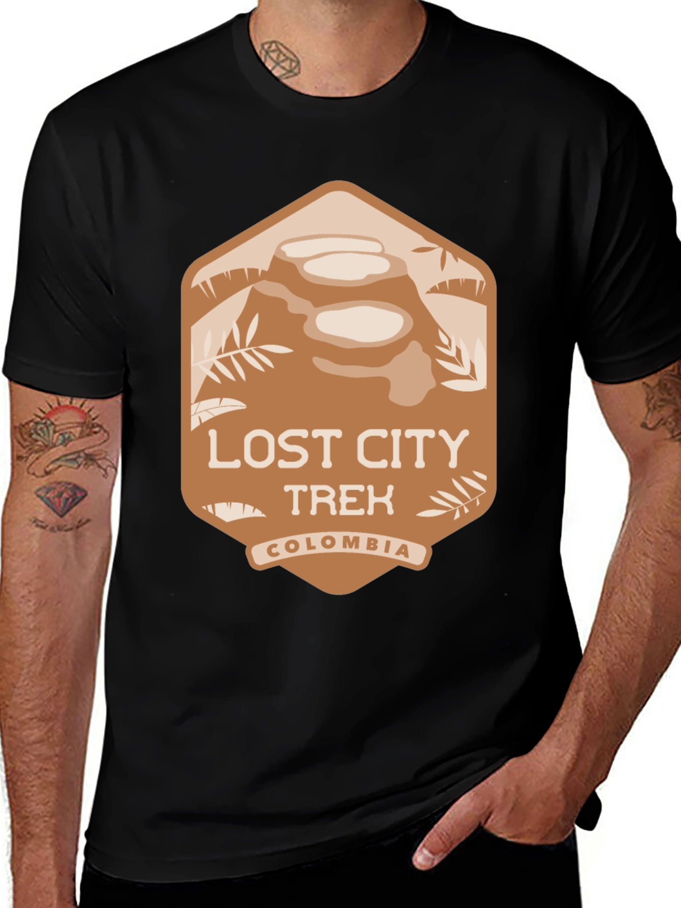 Lost City Trek Colombia Tee - Adventure Awaits