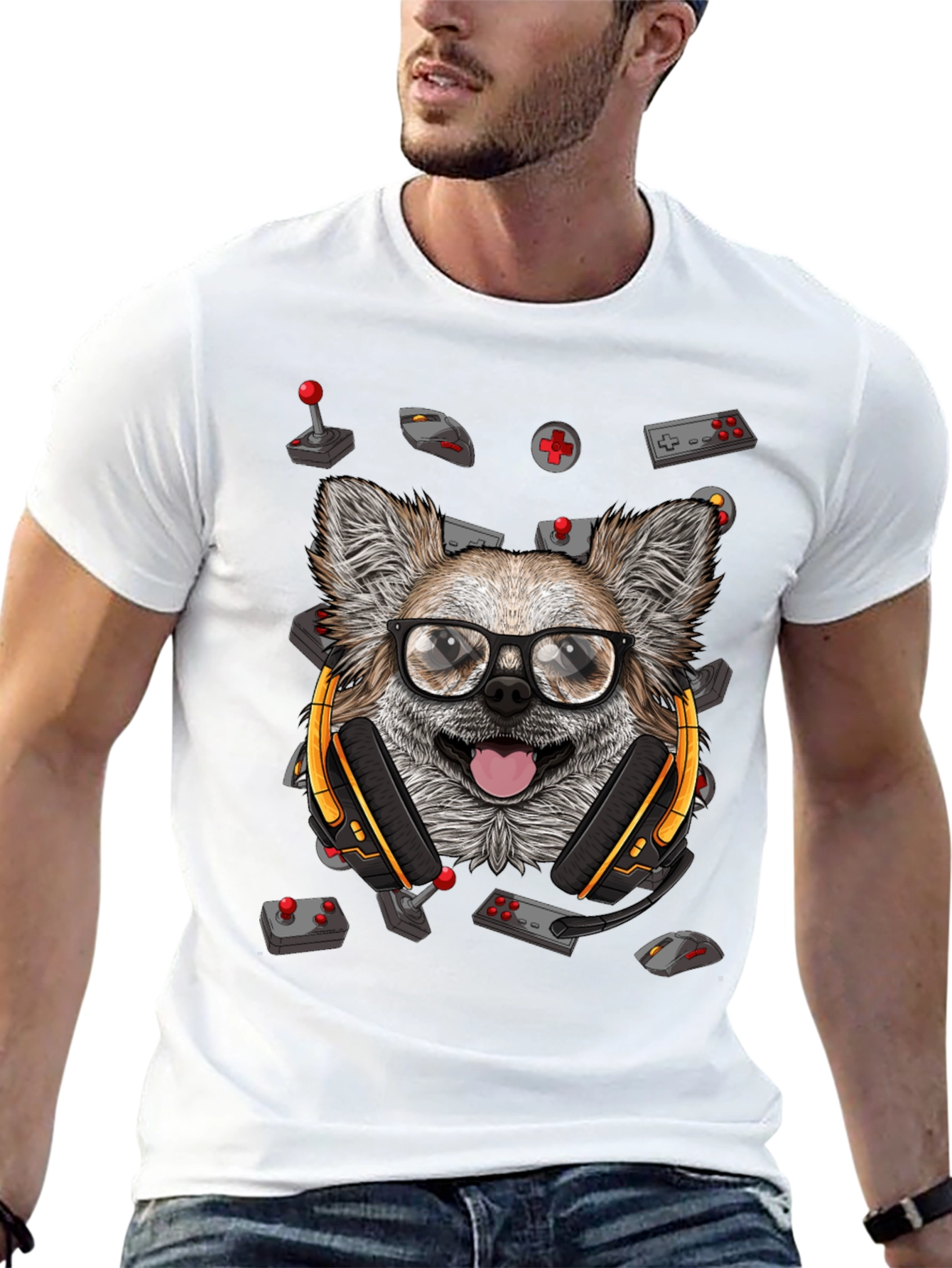 Gamer Dog T-Shirt