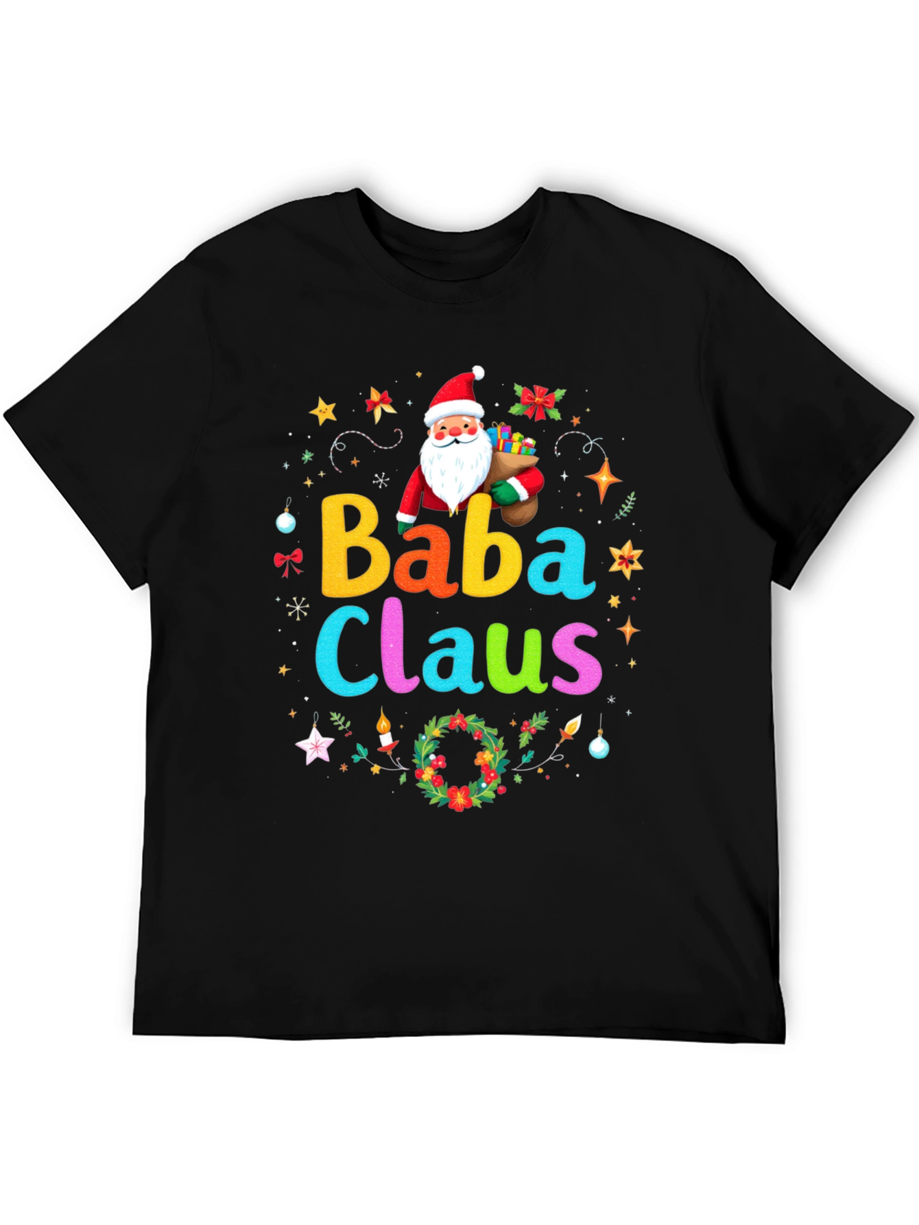 Baba Claus Christmas T-Shirt Holiday Festive
