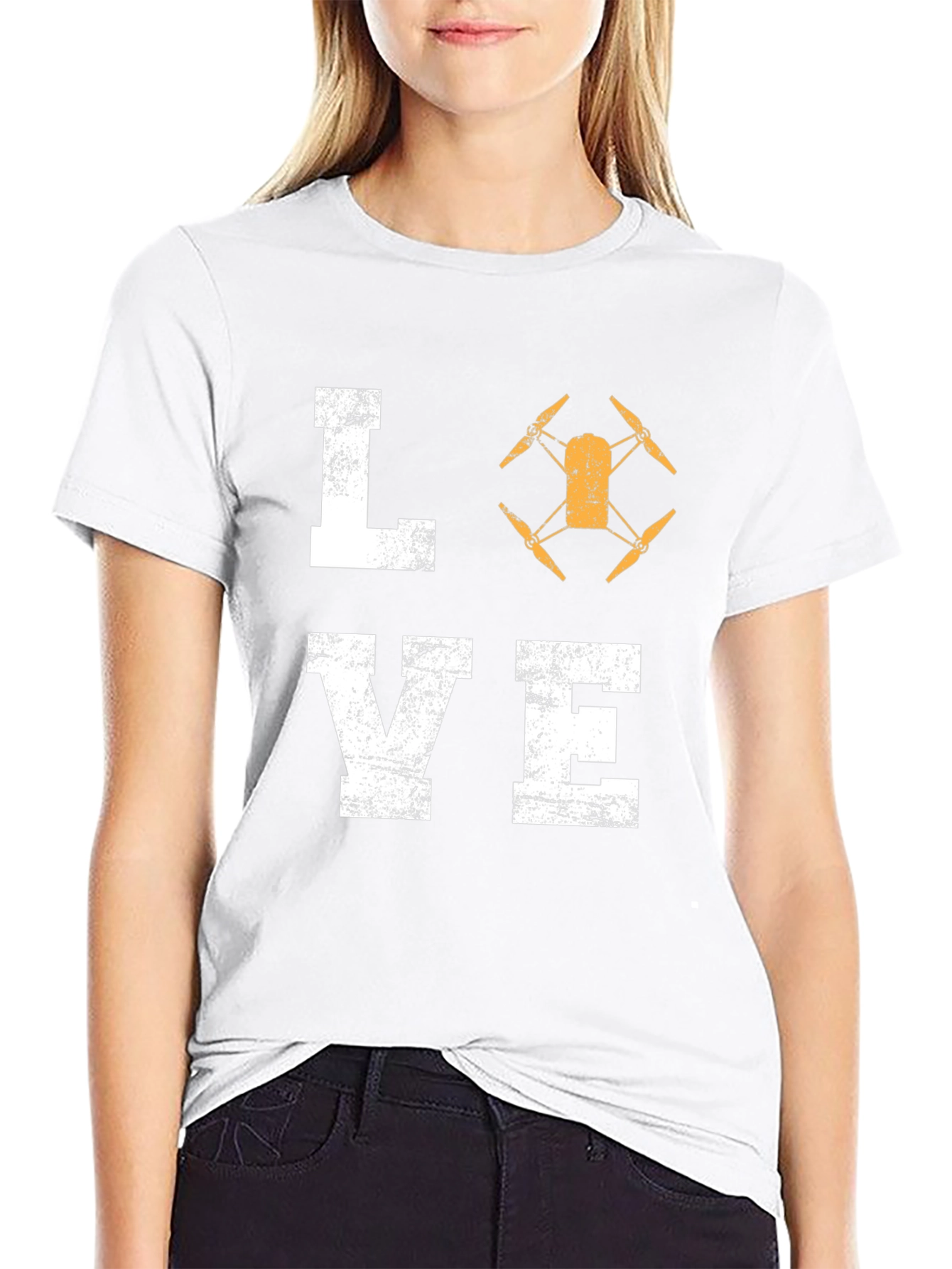 Drone Love Graphic T-Shirt