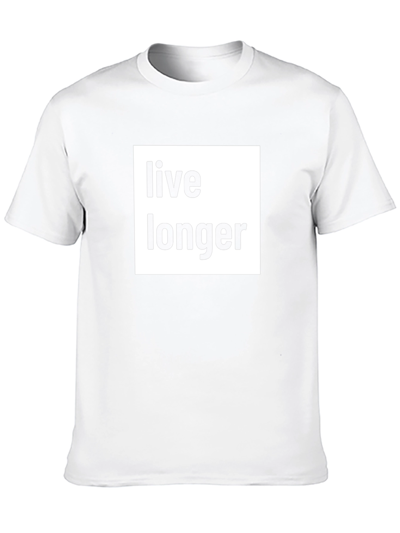 Live Longer Graphic Tee - Black