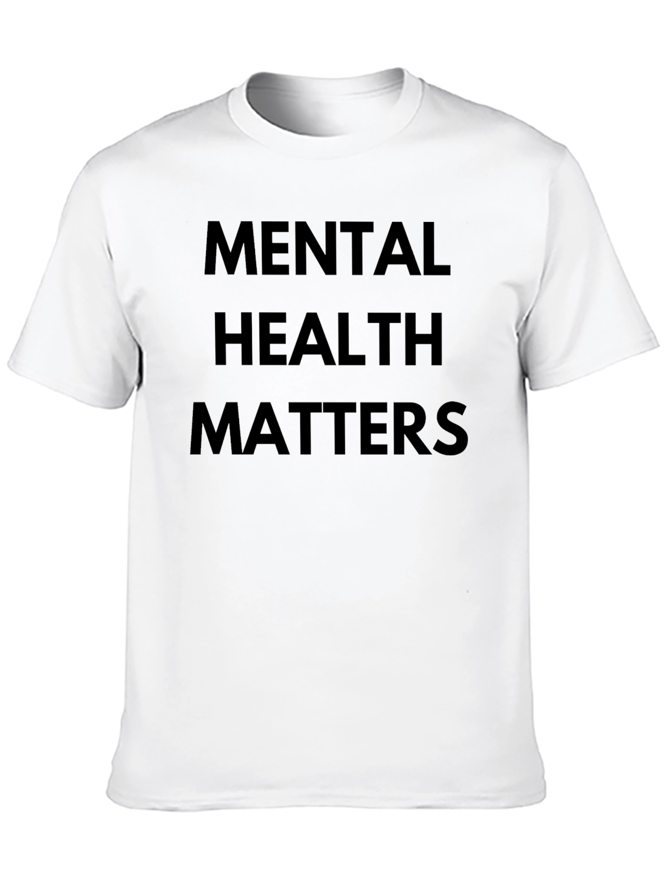 Mental Health Matters Graphic Tee - Black
